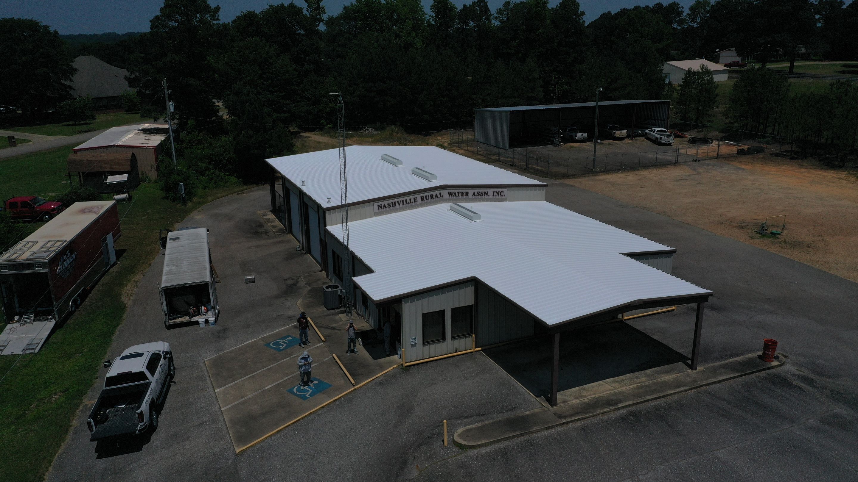 Nashville Rural Water Association by Hostetler Roofing