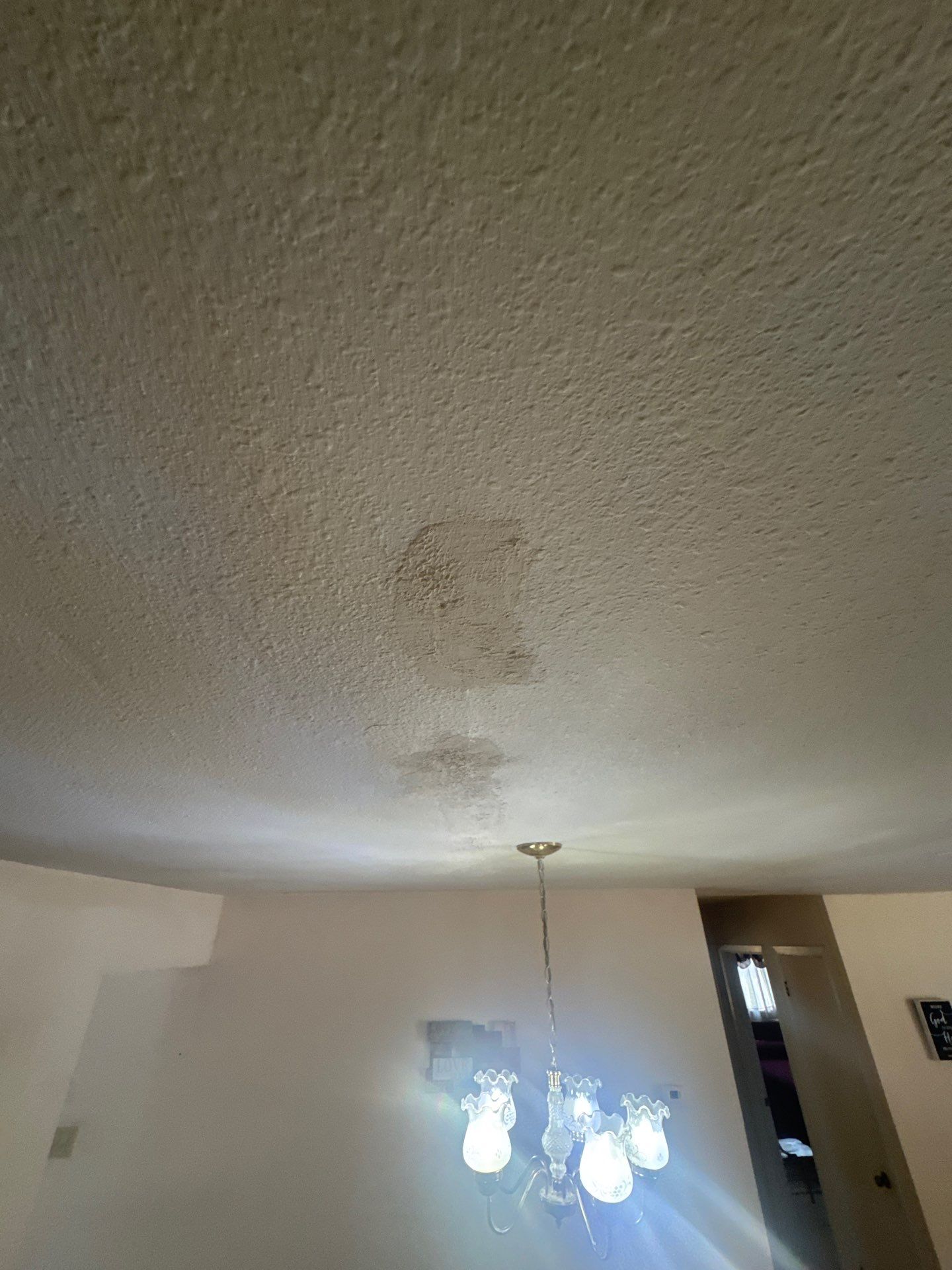 Ceiling Crack Repair Project | Ben Wheeler, TX 🛠️✨ by Quality Coats Painting