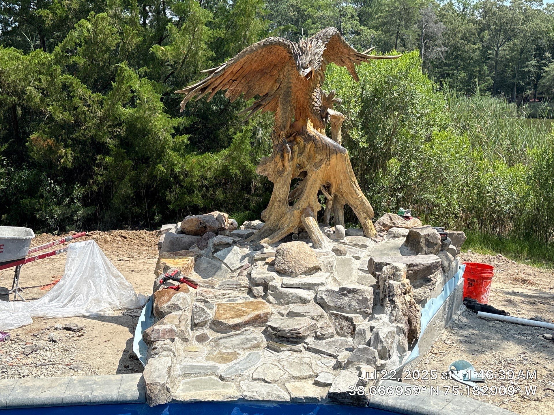 Project in Harbeson by Pools & Spas Unlimited of Milford 