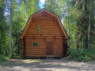 Log Cabin Staining