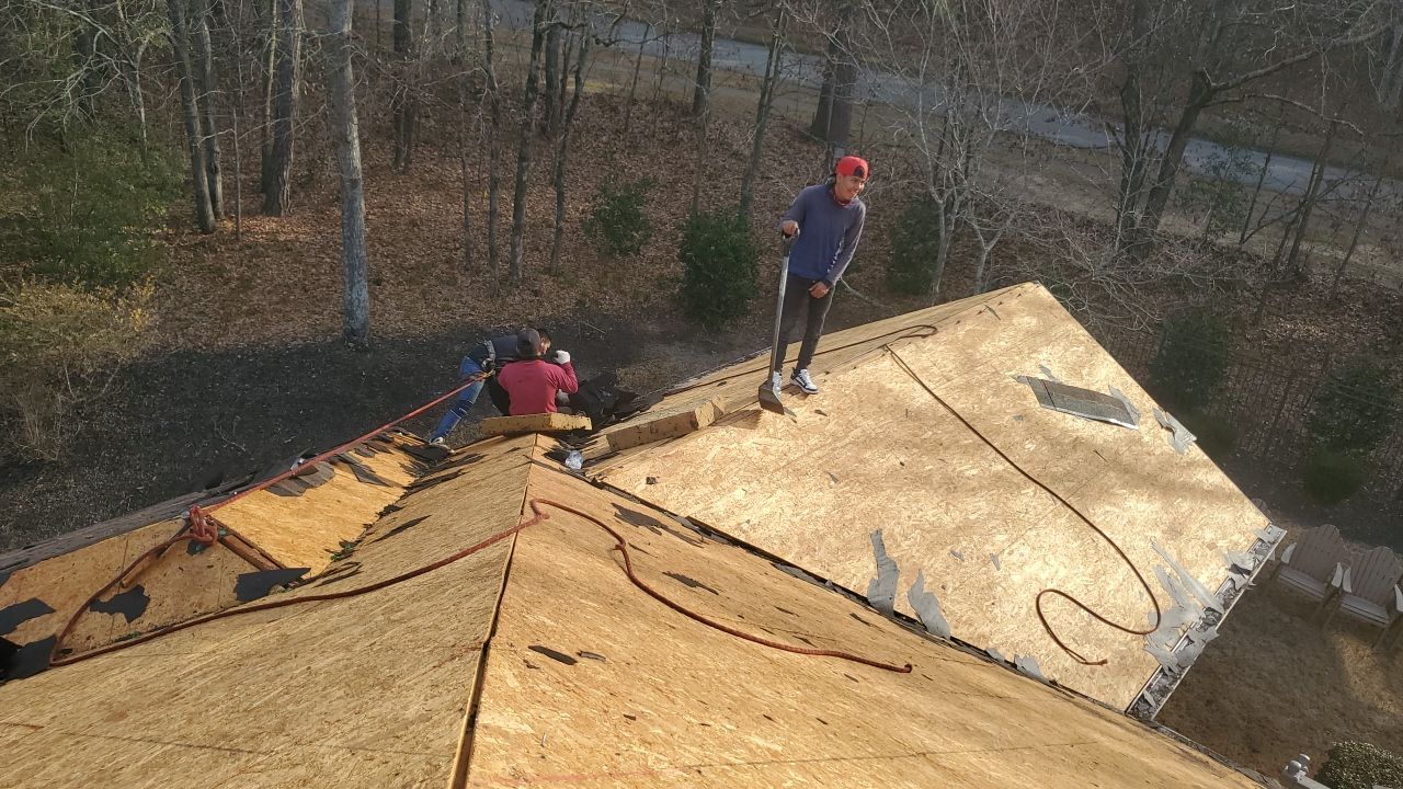 Residential Roofing Installation using Owens Corning by Inspector Roofing and Restoration