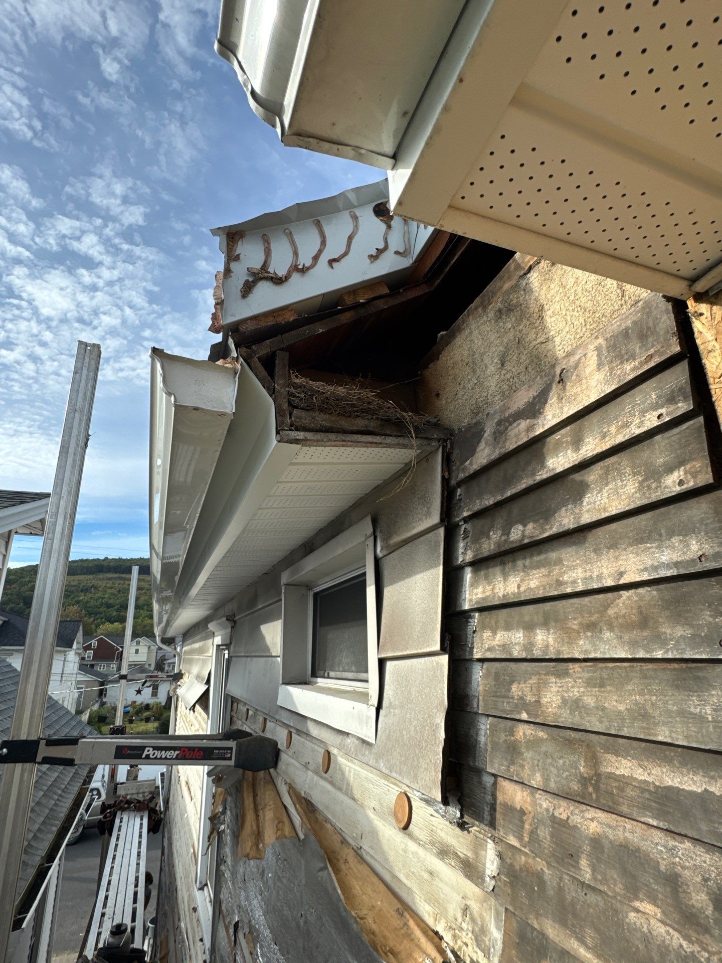 Charcoal Metal Roof & Blue Siding — A Refreshing New Look by Esh Builders
