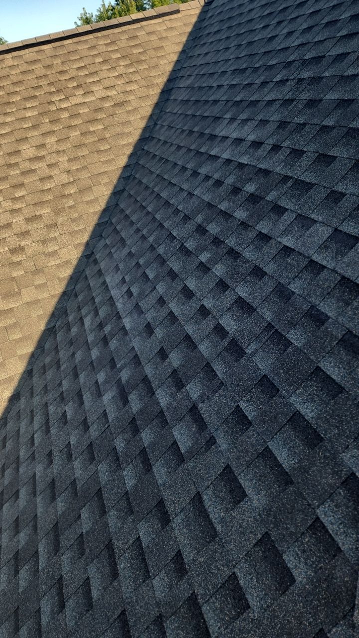 Residential Roofing Installation using GAF Timberline HDZ Weathered Wood by Nitro Roofing and Construction