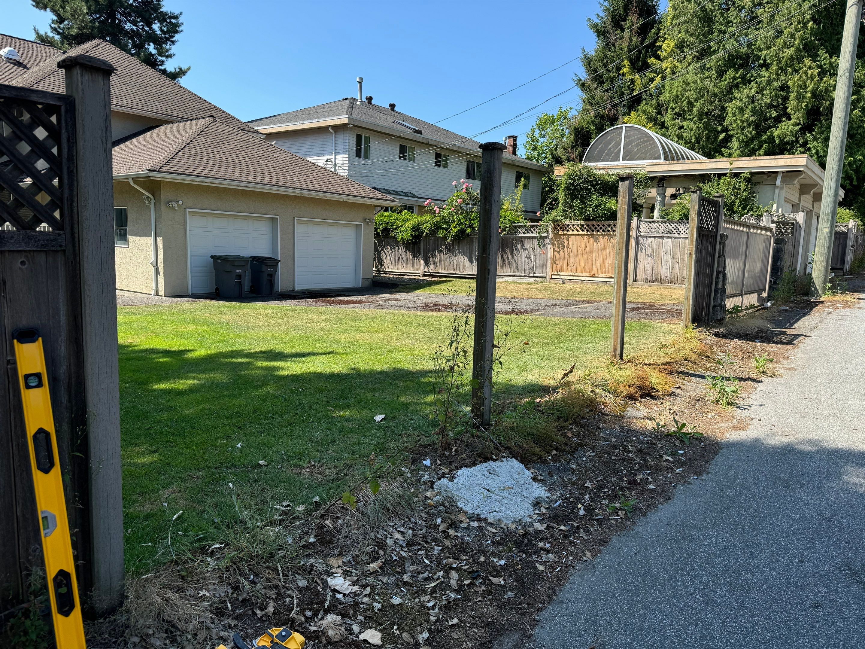 Fence Installation by YVR Construction Group