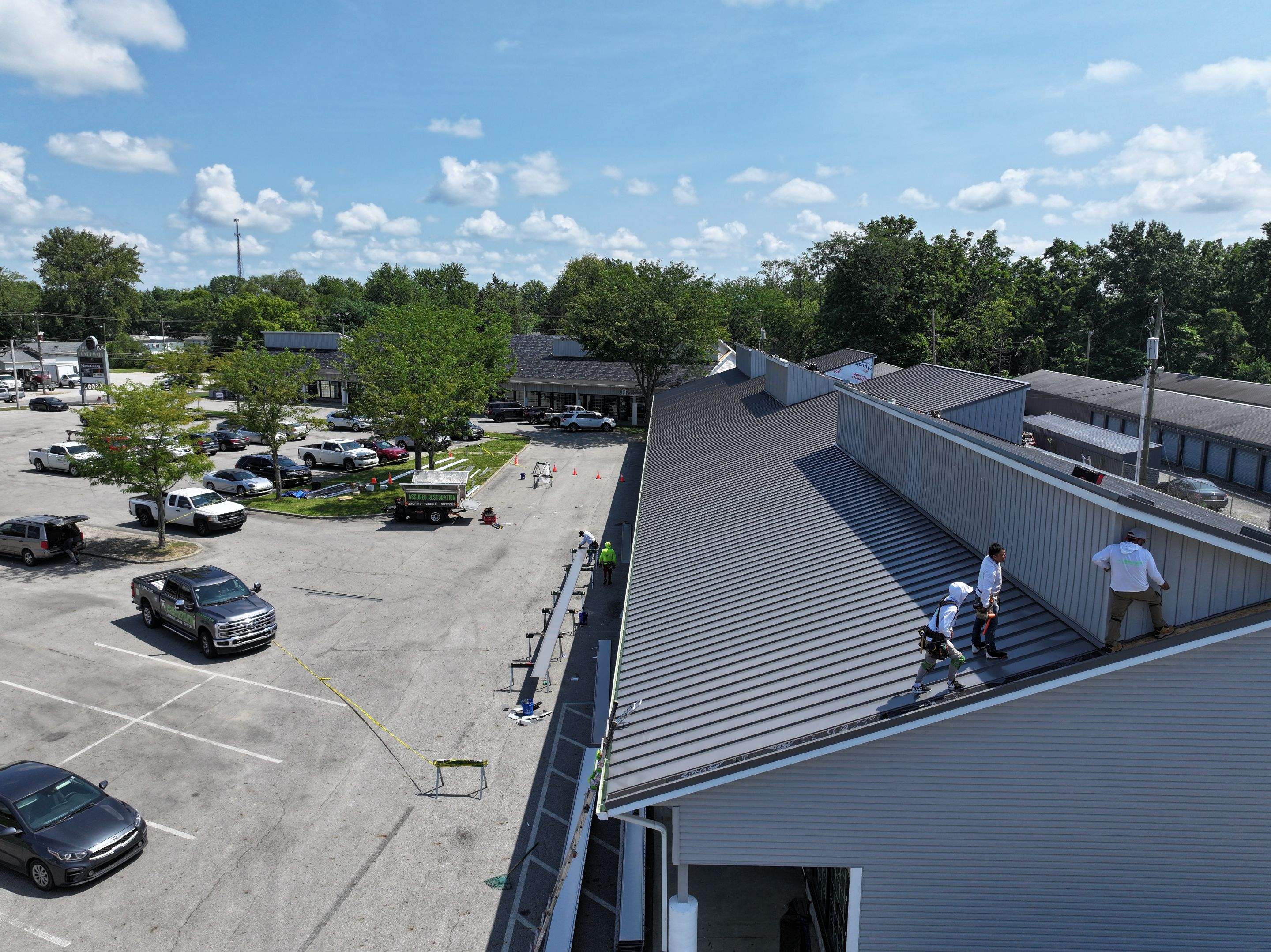 Buckeye Lake Commercial Standing Seam by Assured Restoration