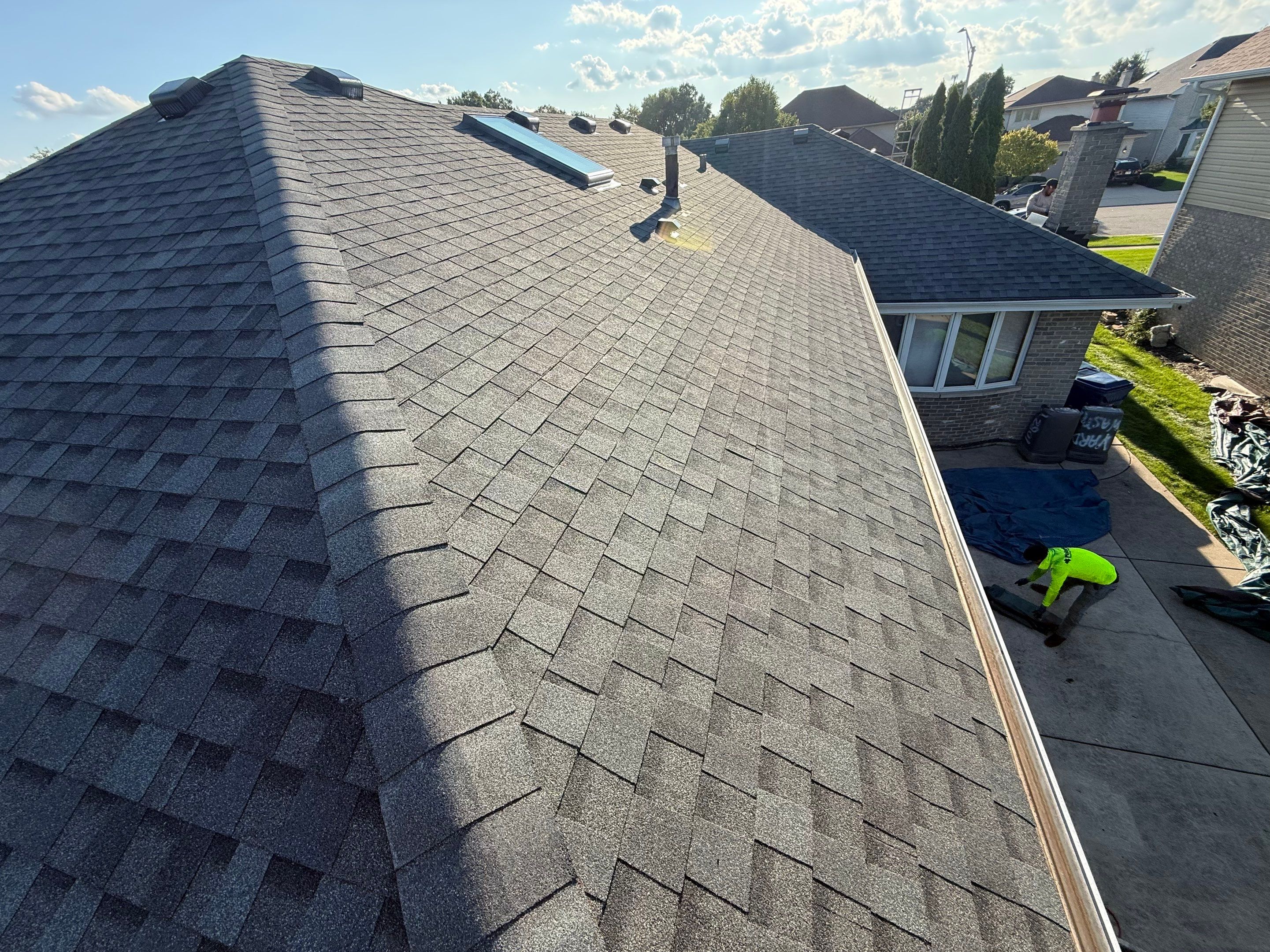 Gaf roofing replacement skylights Oak lawn Il — photo 10