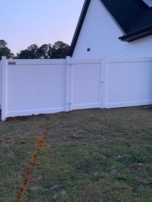 Hamilton Vinyl Privacy Project in Cameron