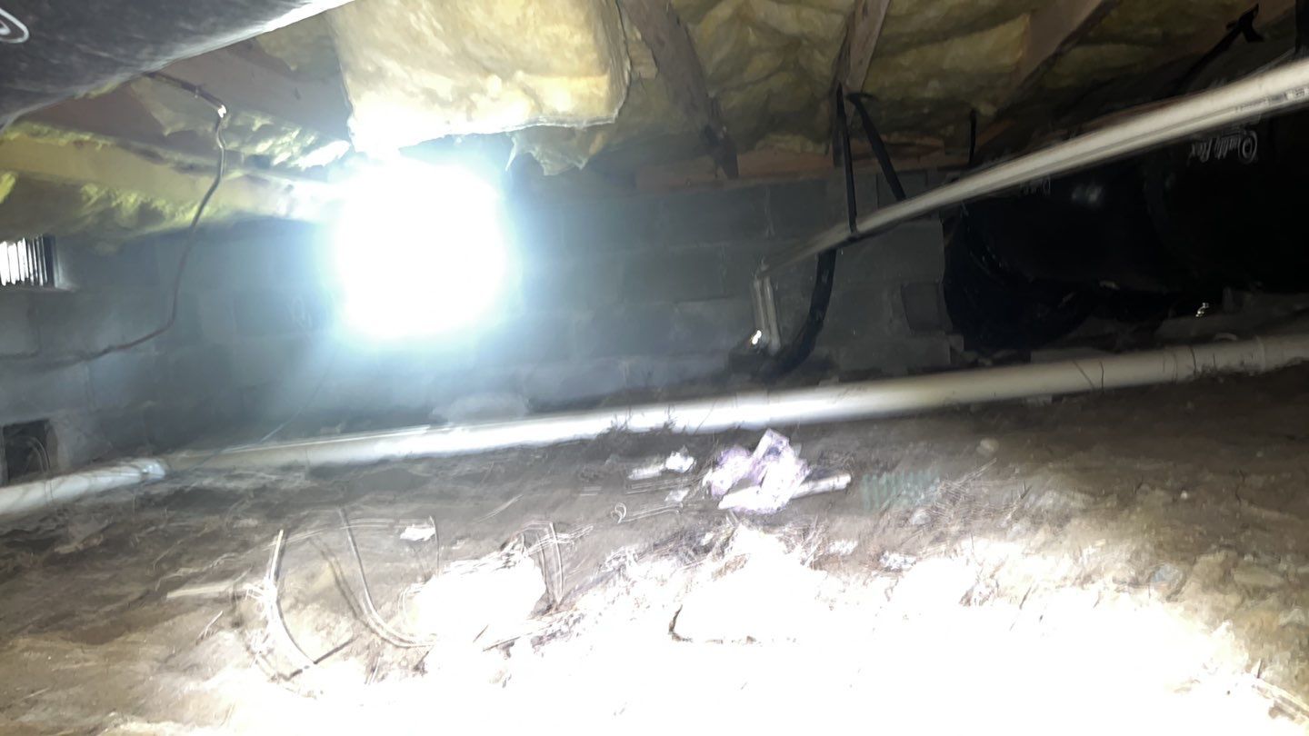 Dehumidifier and Moisture Barrier Install using 14Mil Moisture Barrier by Impact Crawlspace