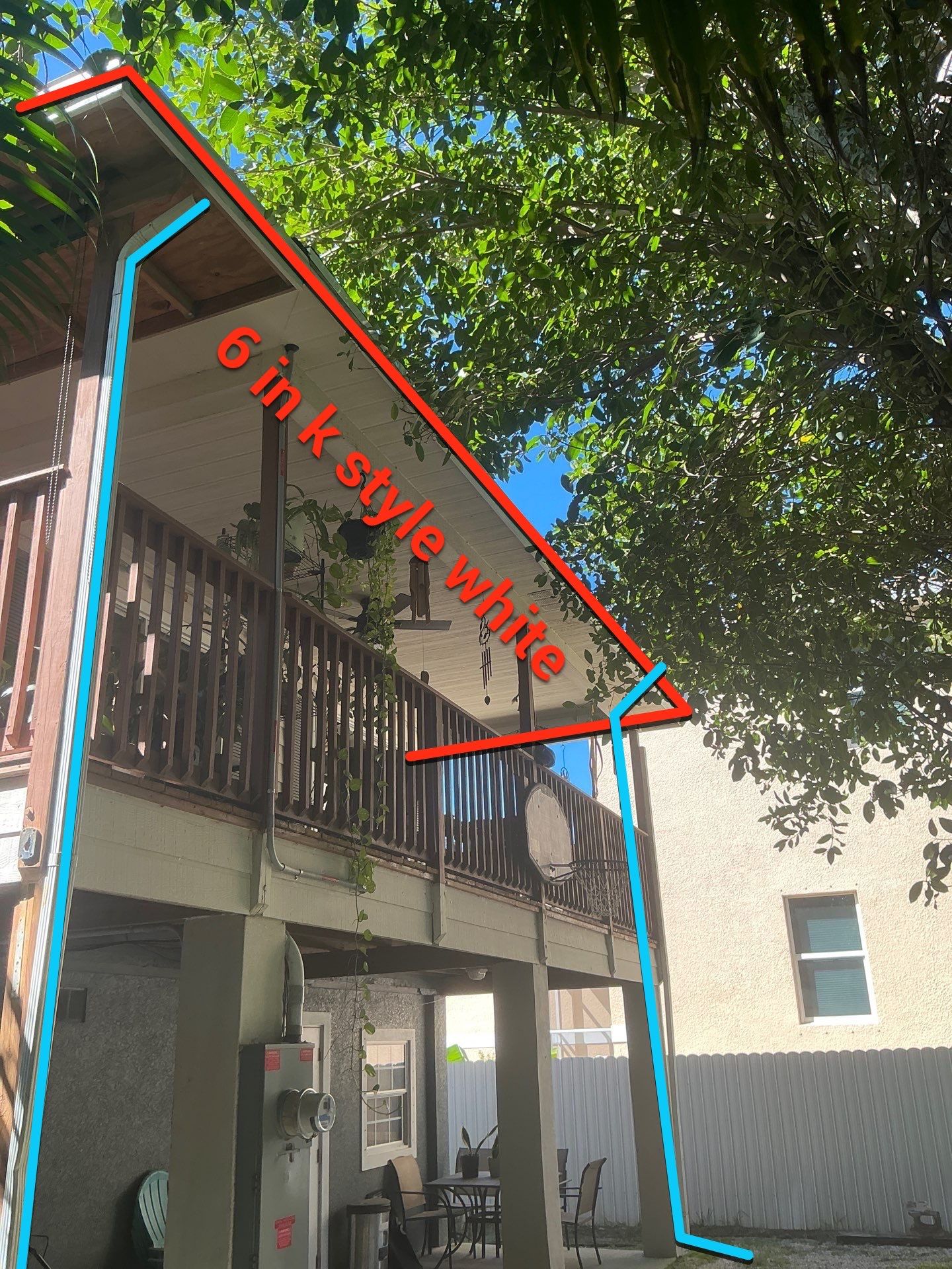 New Downspout Installation in Fort Myers FL by Gutter Professors