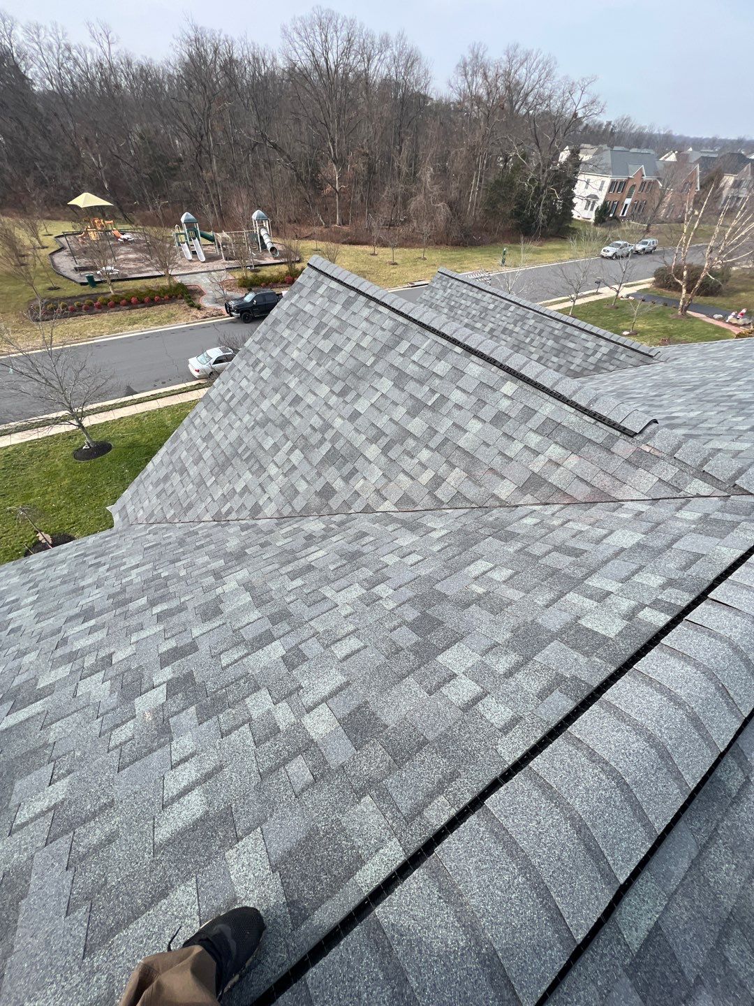 Estate Gray Shingles by Reimagine Roofing
