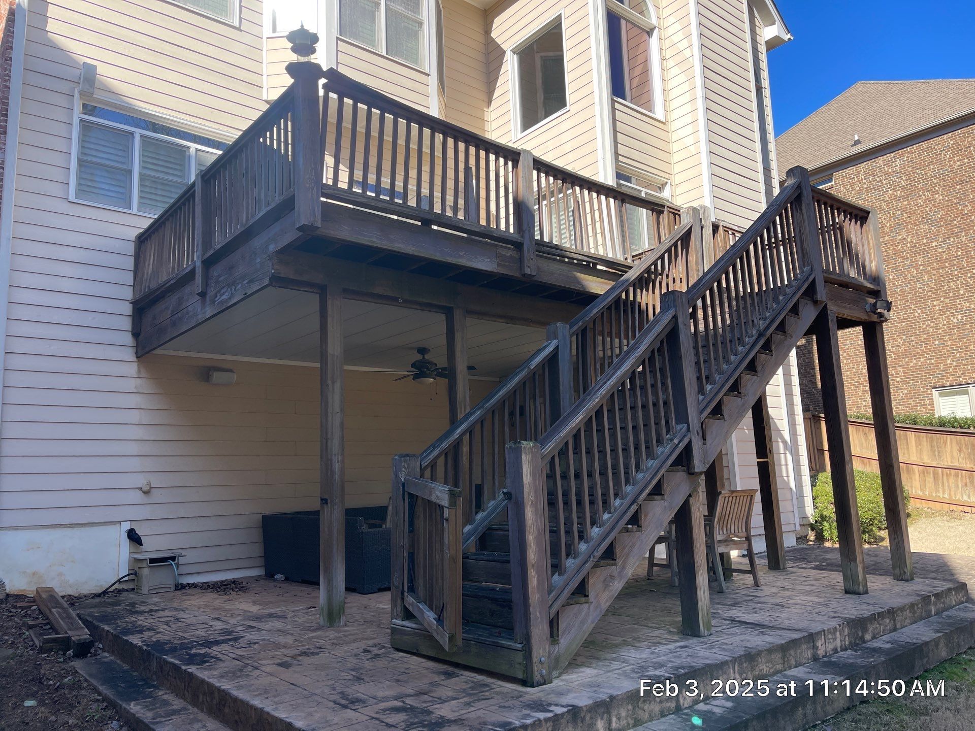 Wood Deck Resurface in Smyrna, GA by Nelson Exteriors