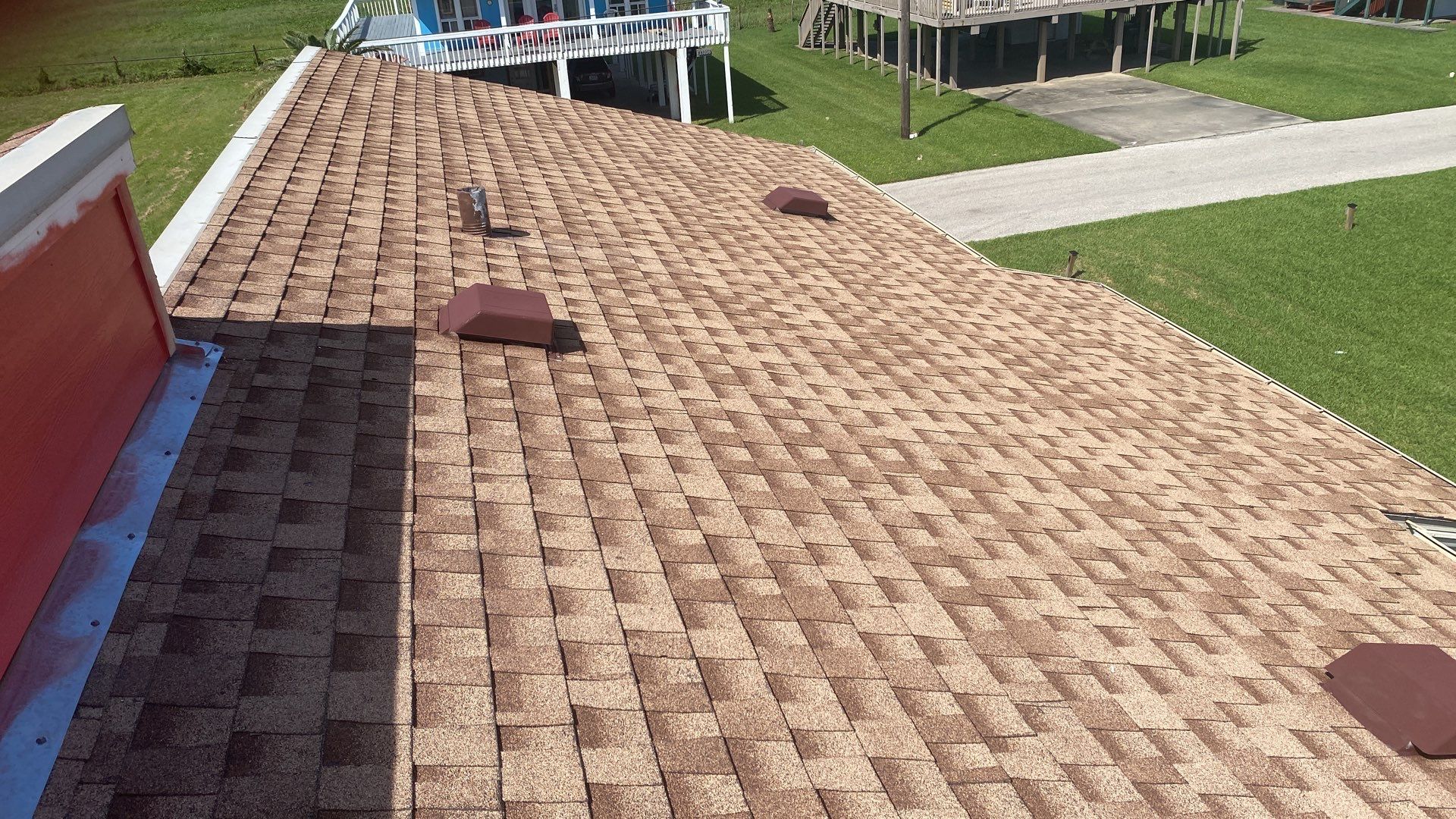 Residential Roof Replacement in Galveston using GAF Products by Elite Roofing LLC