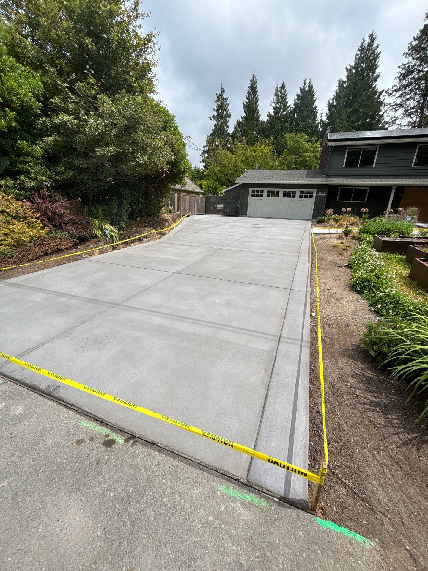 Concrete Driveway Makeover | Edmonds  by Jireh Asphalt & Concrete Inc 
