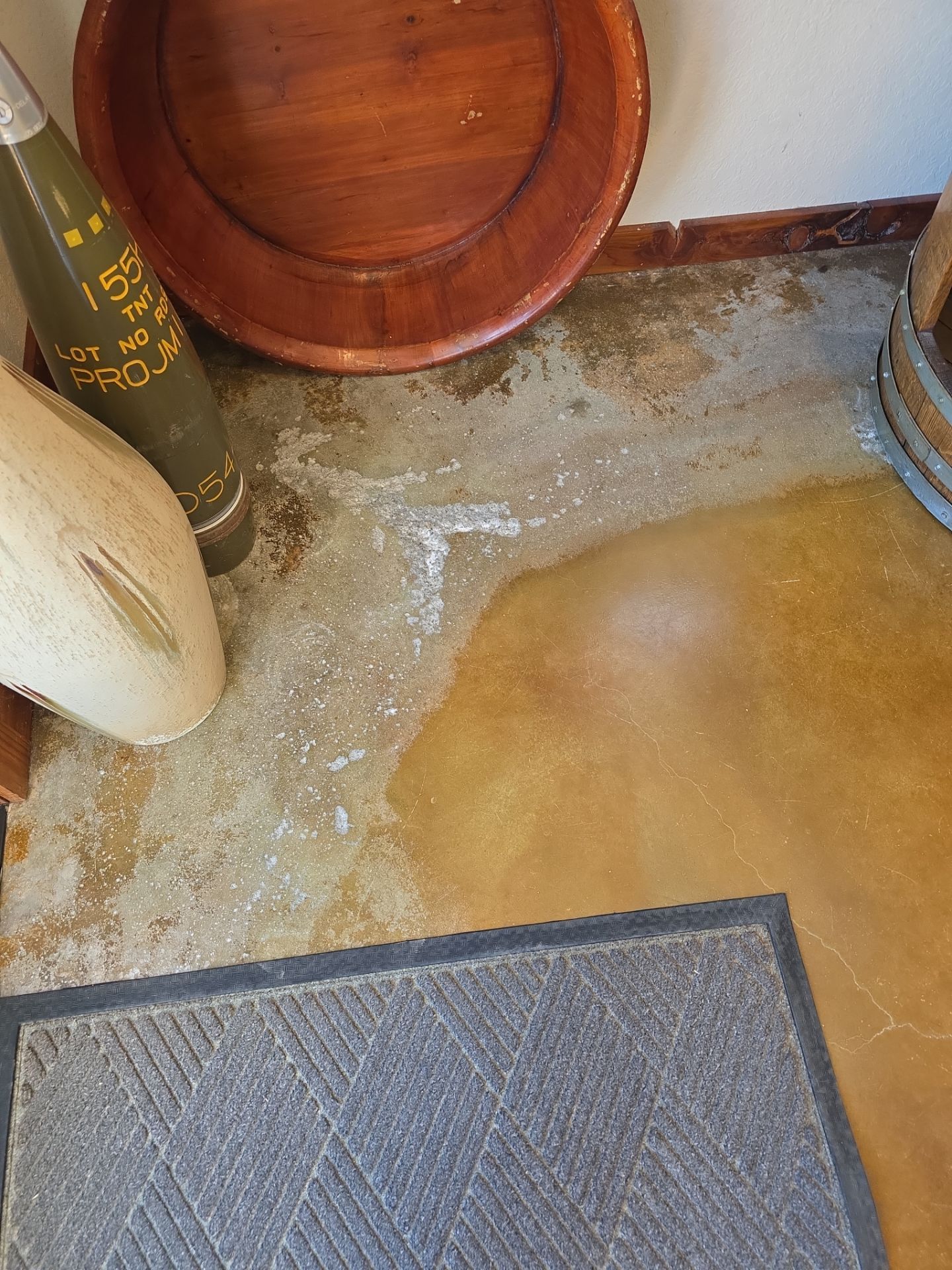 Custom Metallic Epoxy Floor Installation for San Miguel Winery by MGP Coatings