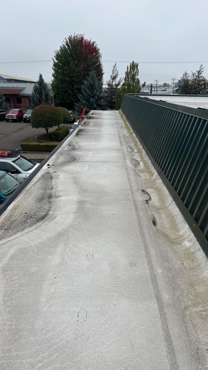 Commercial Roofing Installation using GAF 60Mil TPO  by Orezona Building & Roofing Company, Inc.