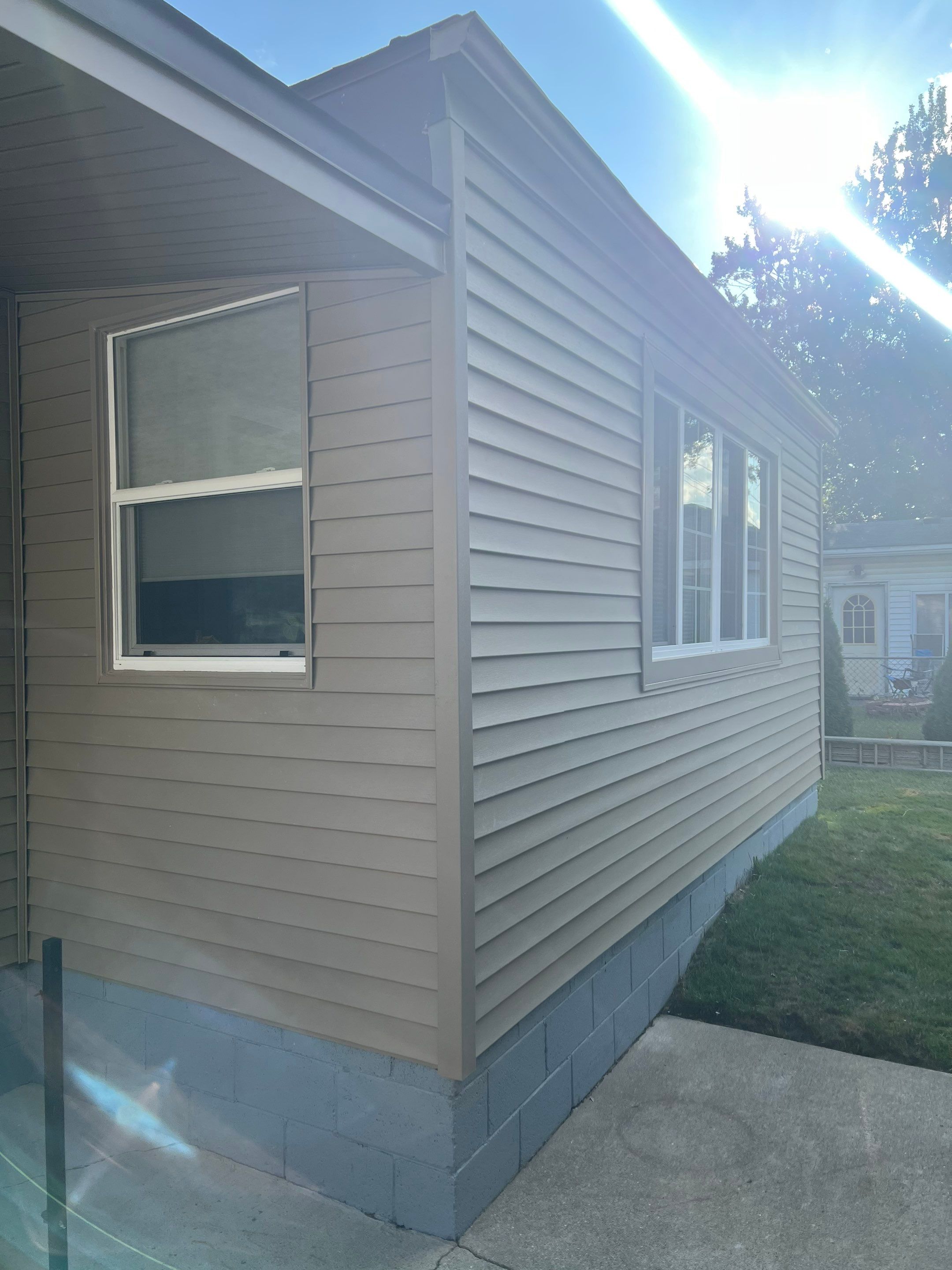Siding Replacement using Alside Odyssey D4" Tuscan Clay by 180 Contractors