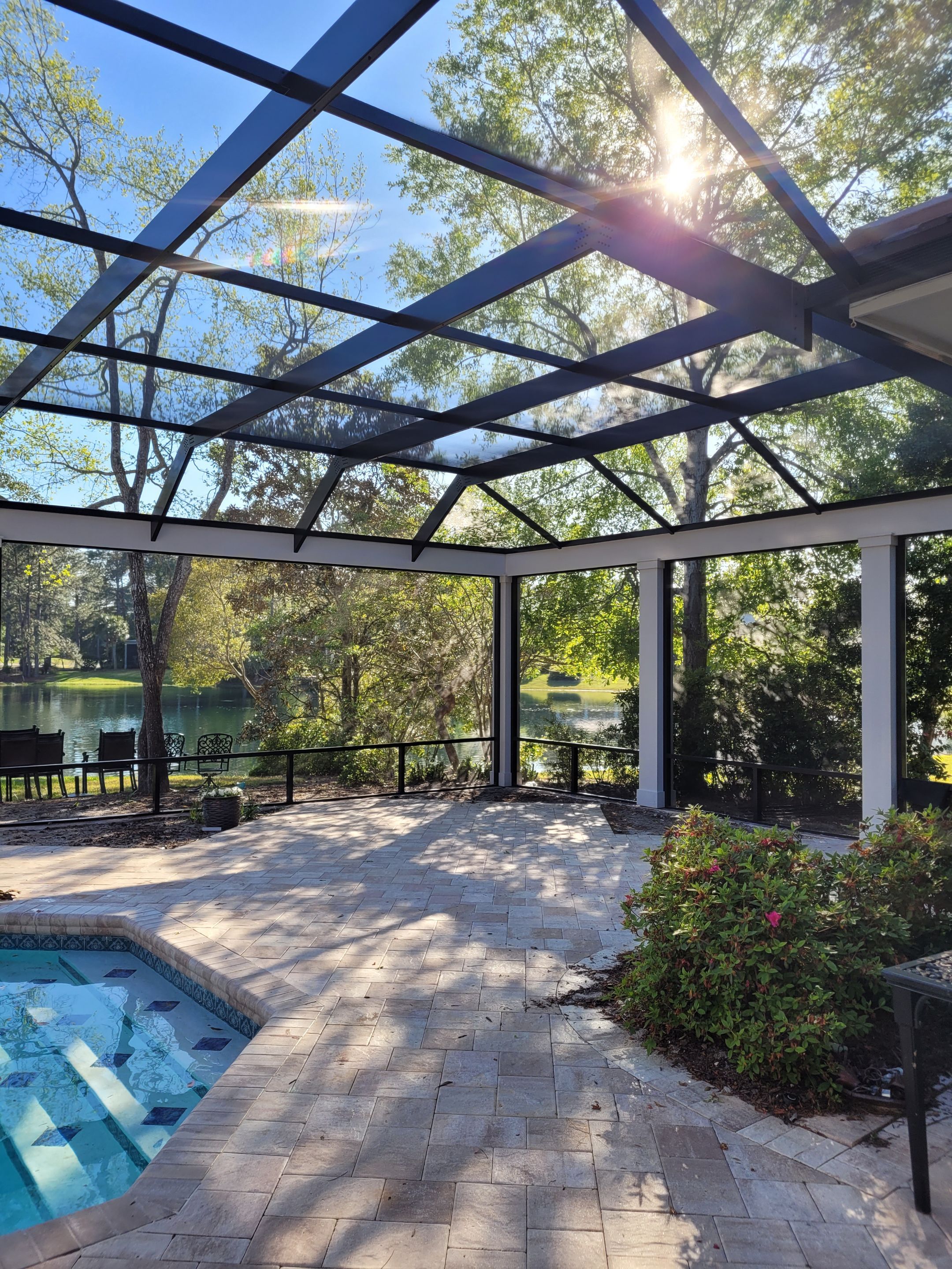 Pool Cover Oasis in Destin by Titan Sunrooms