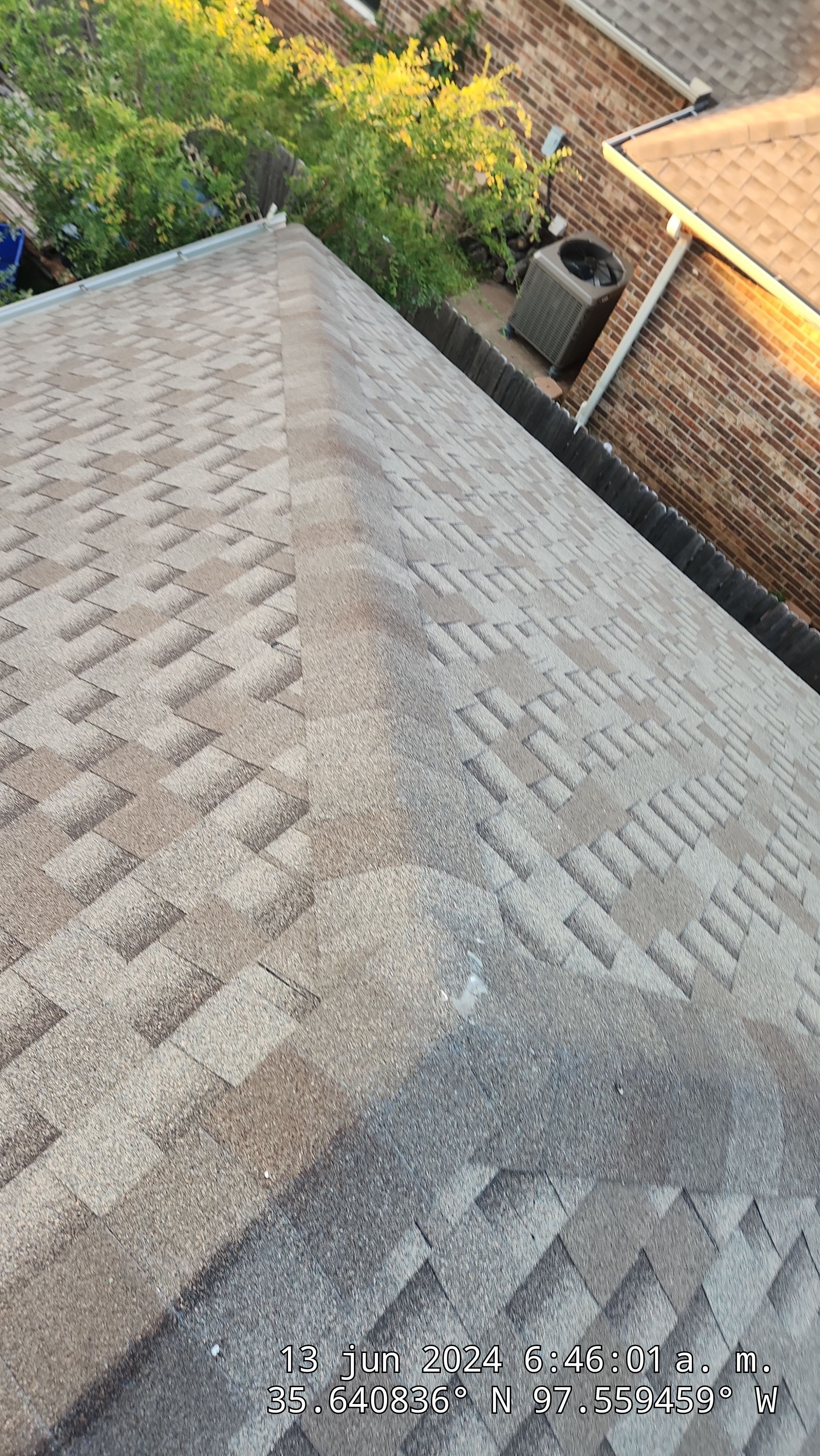 Reroof using GAF HDZ in Charcoal by Castillo Roofing