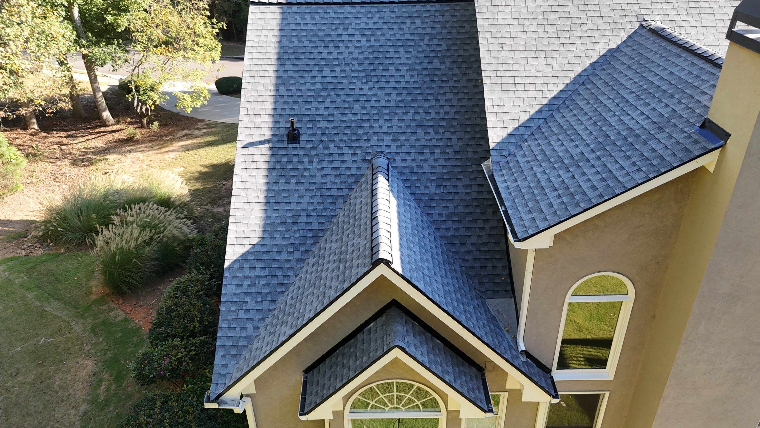 Alpharetta, GA Roof Replacement GAF Timberline HDZ Pewter Gray by Reset Roofing