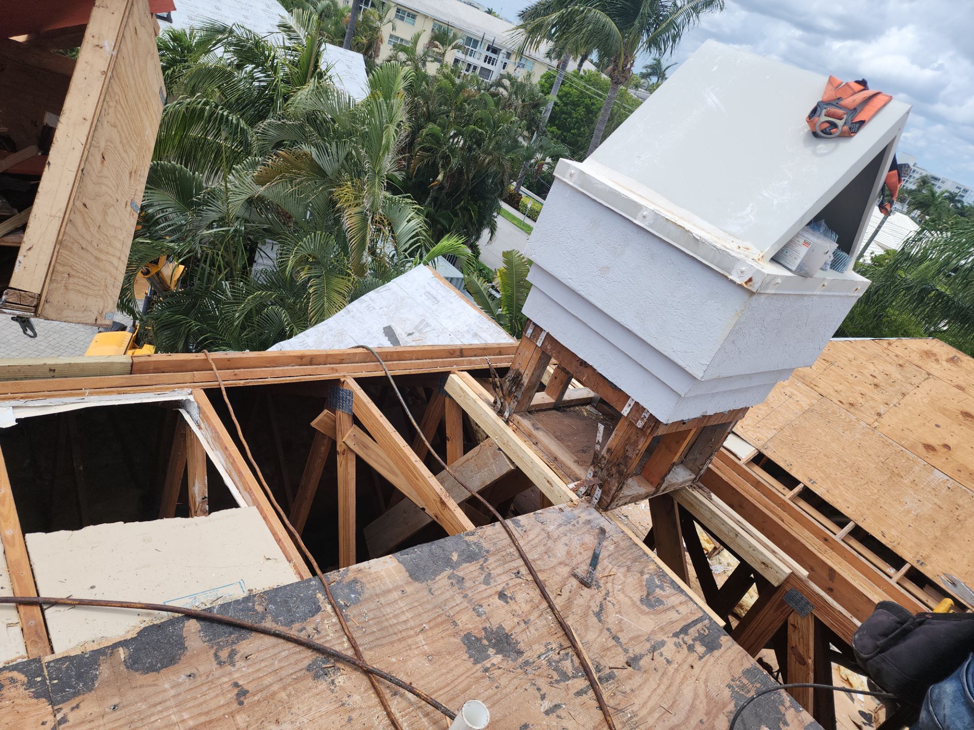 Delray Beach Tile Roof Replacement with Hurricane Strap Reinforcement by Aastro Roofing