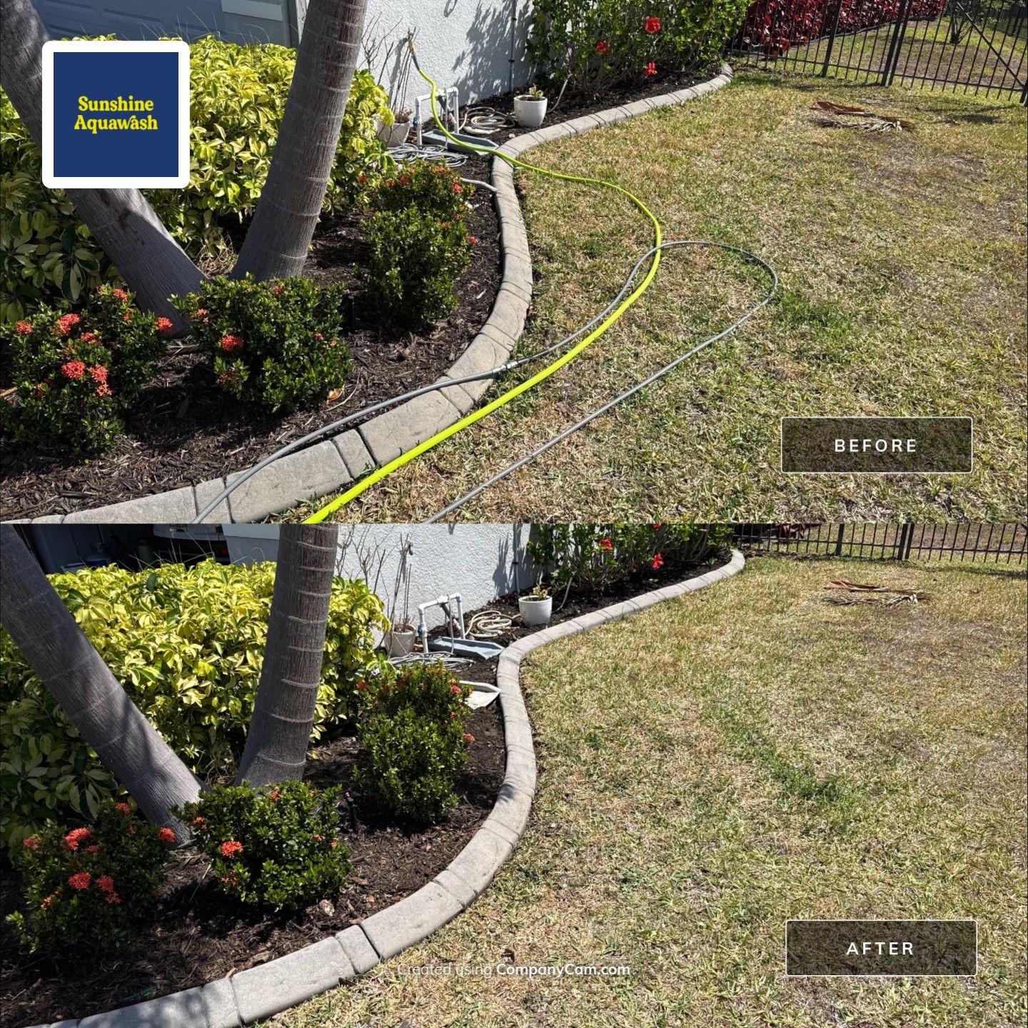 Paver Driveway & Concrete Cleaning | Trevesta Community | Palmetto, FL by Sunshine AquaWash