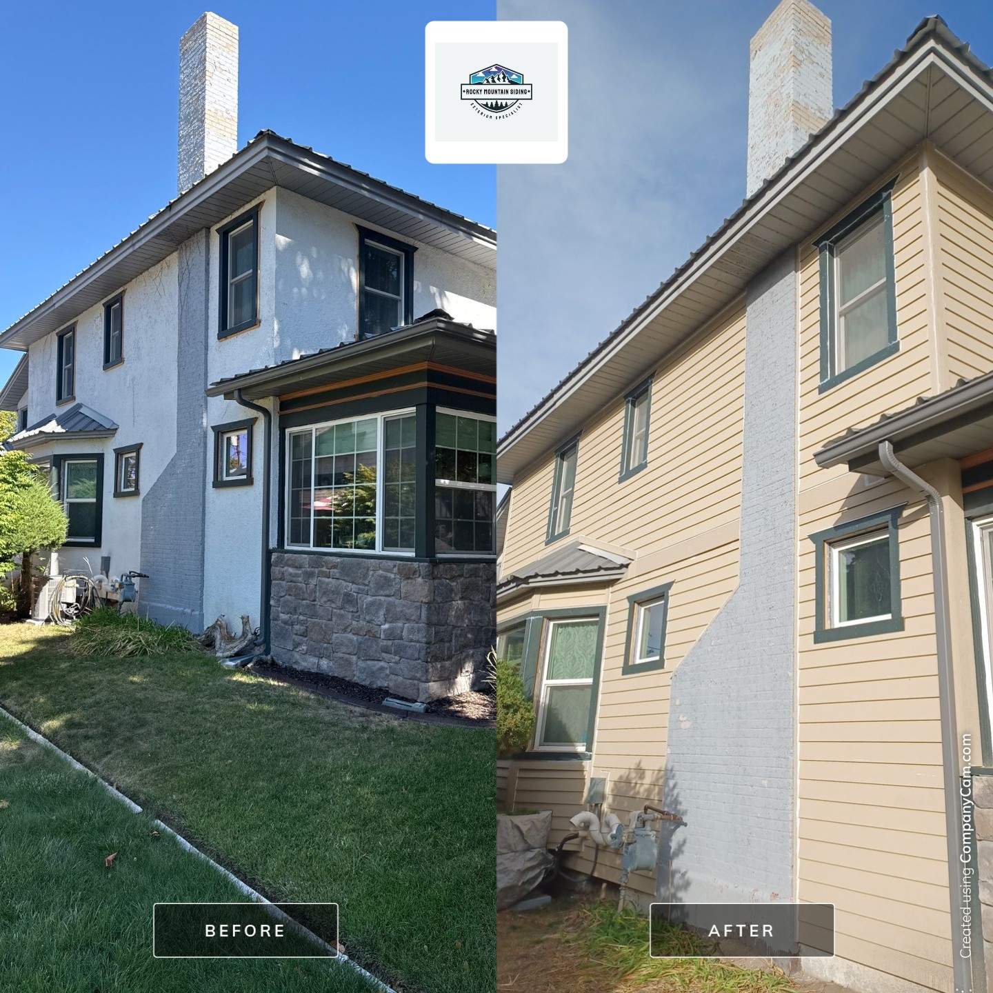 Stucco Recover with LP by Rocky Mountain Siding LLC