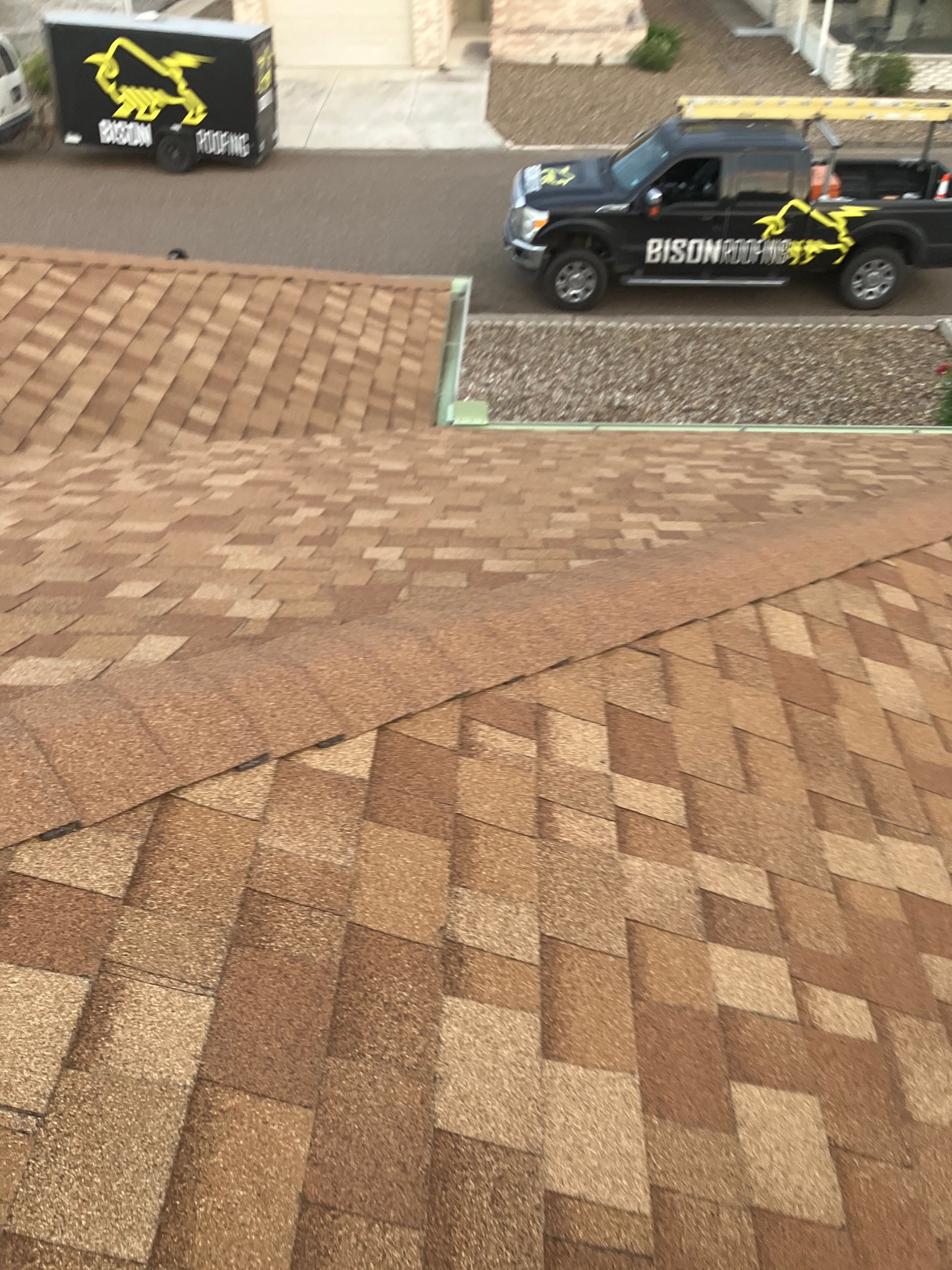 Mission Roof Project by Bison Roofing  