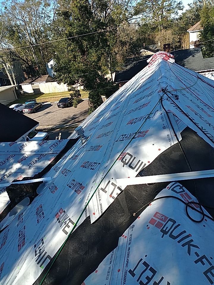 Residential Roofing Installation using Roof Replacement by American Roofing & Construction LLC