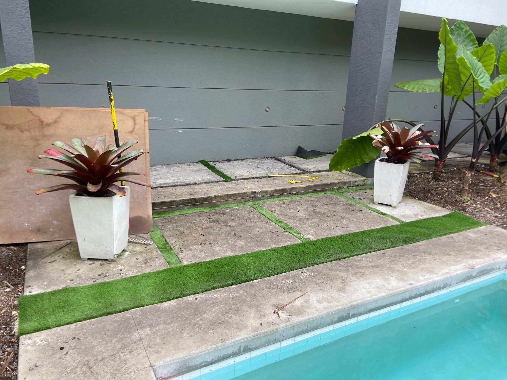 Landscape on New Home in Pinecrest, FL by Nature's Dream Landscape and Tree Service