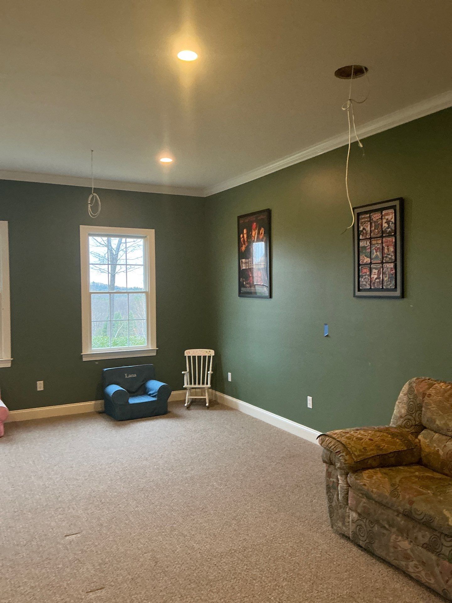 Full Interior Painting and Drywall Restoration in Bedford, New Hampshire by The Persnickety Painters