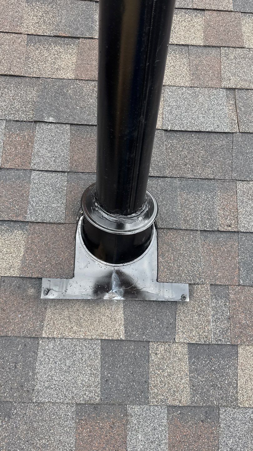 skylight and vent stack replacement in Edmond by McCann's Roofing and Construction