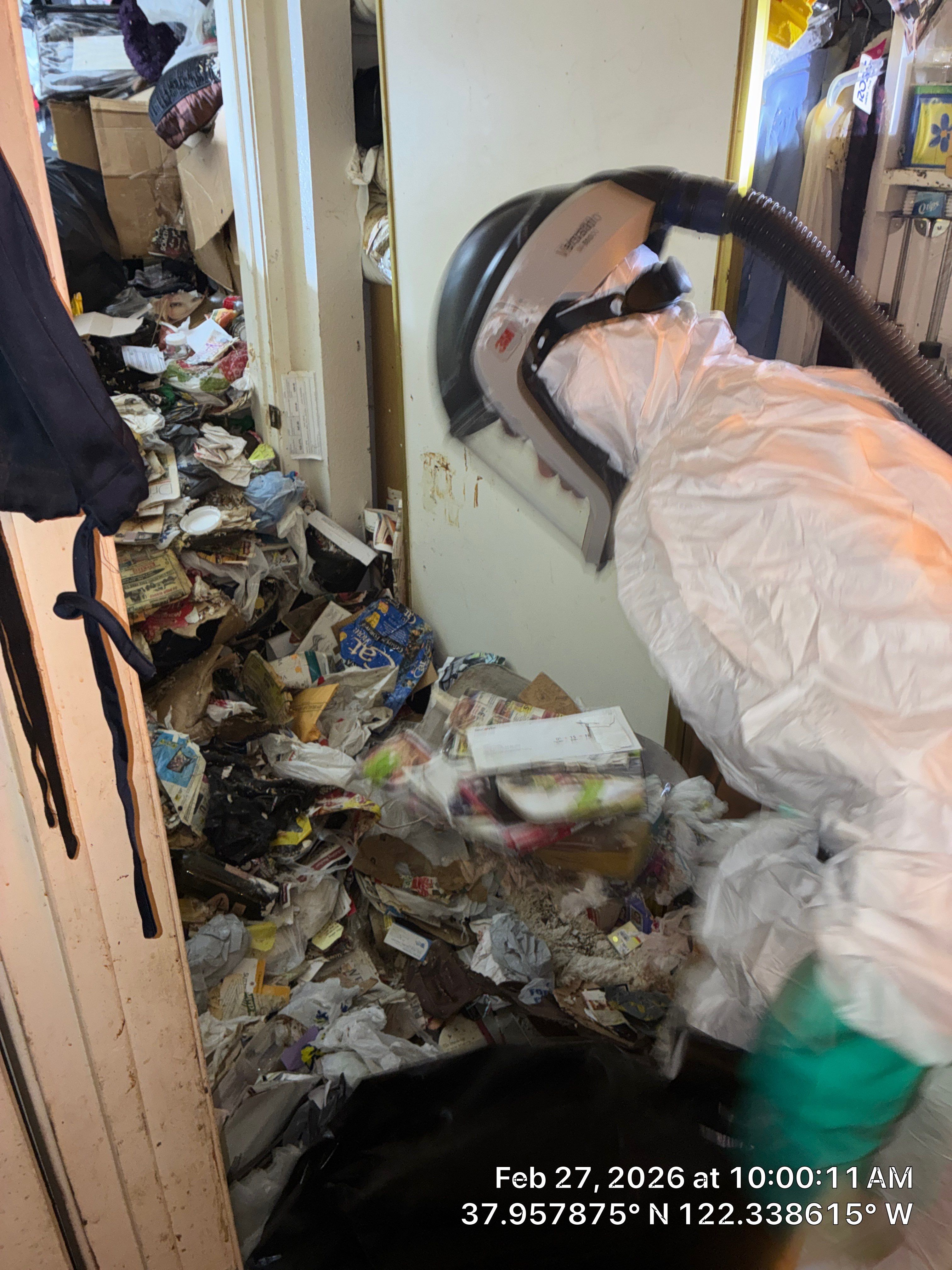 Project in San Pablo by 911 Hazmat Cleanup 