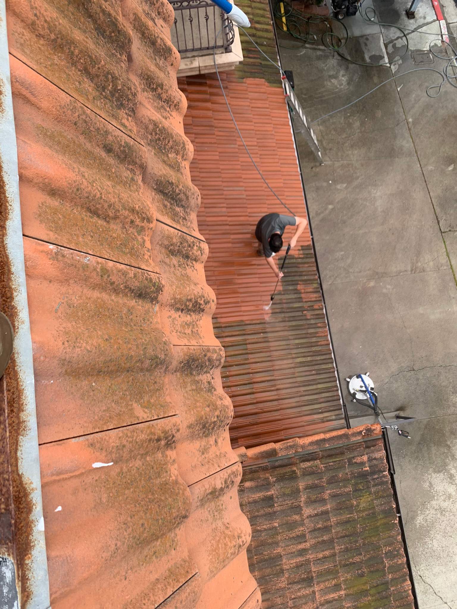Roof washing in Southern California coastal cities by Property Cleaning Experts