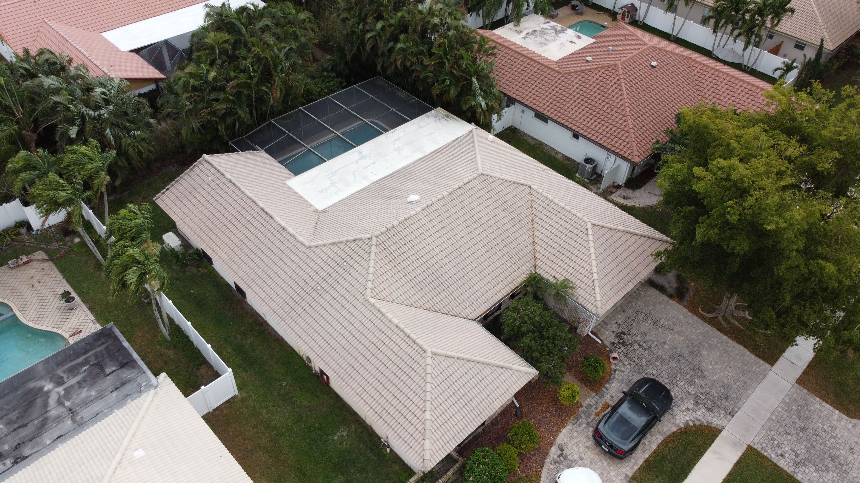 Residential Roofing Installation using 1" Nail strip metal roof by BLUES BROTHERS ROOFING