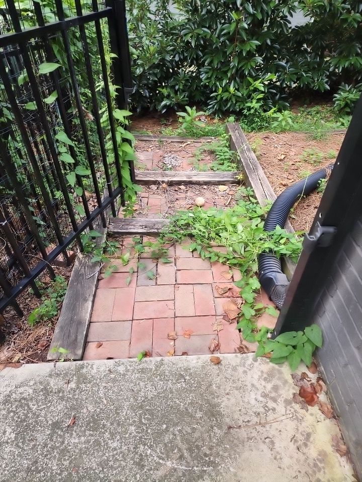 concrete Clean using cleaner by G&H Home Tech Pros LLC