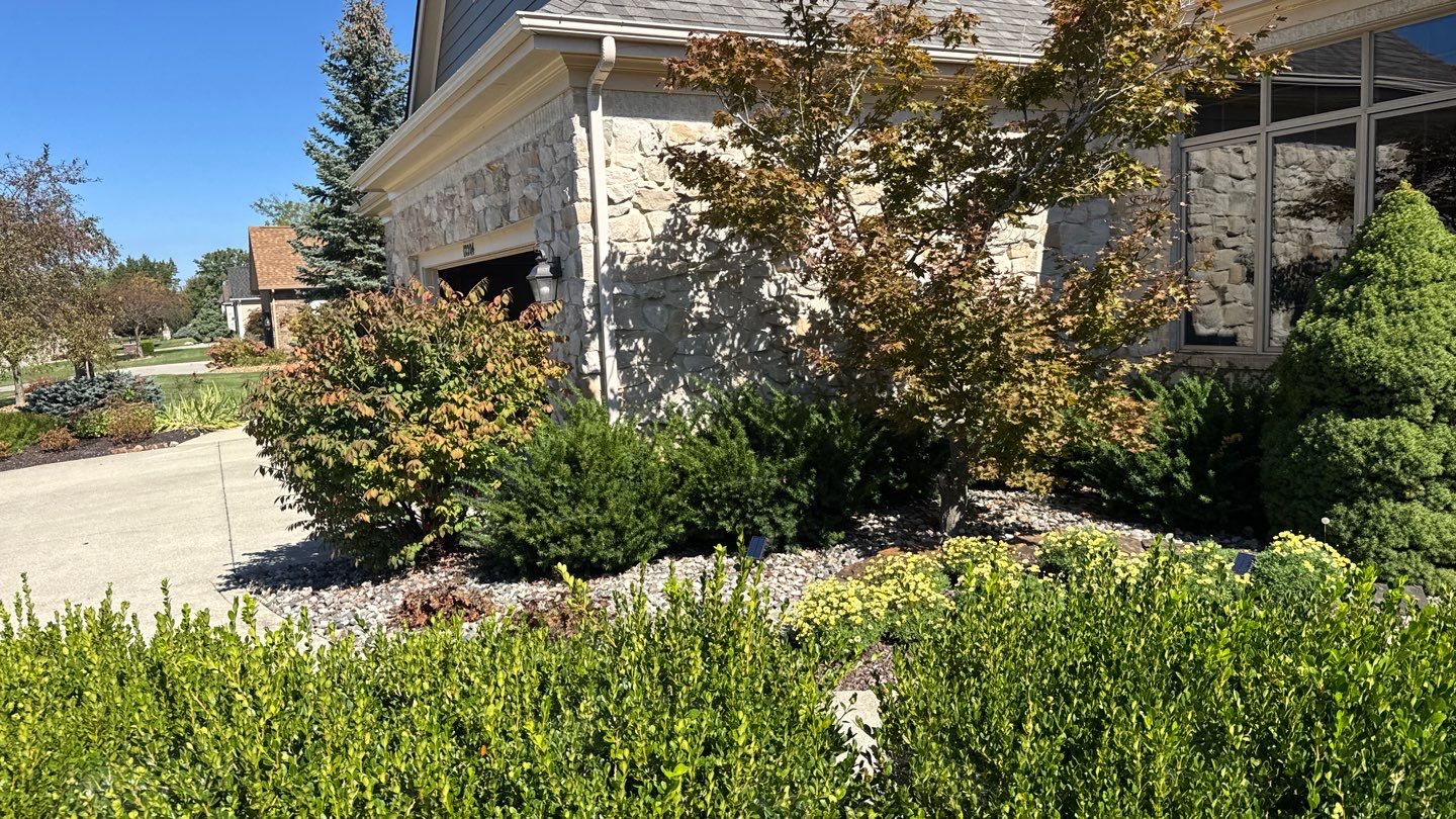 Project in Fort Wayne by Carrs lawn and landscape