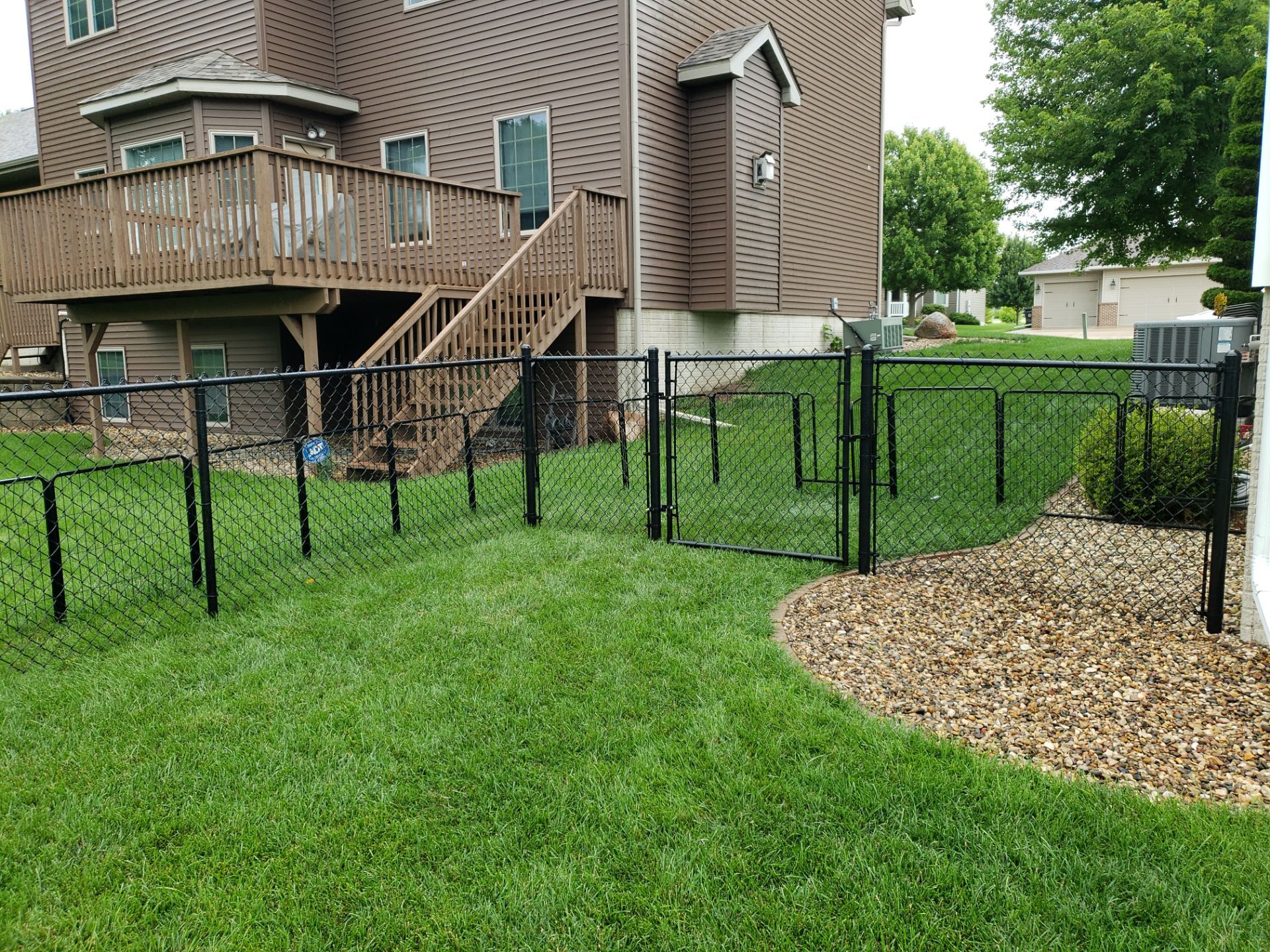 Project in Cedar Falls by Perfect Picket Fence and Stain