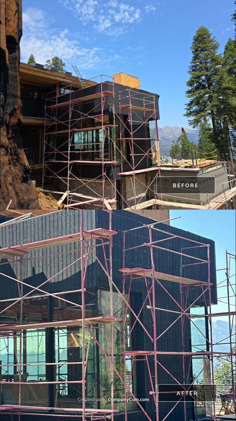 Project in Springville by New Era Siding Inc