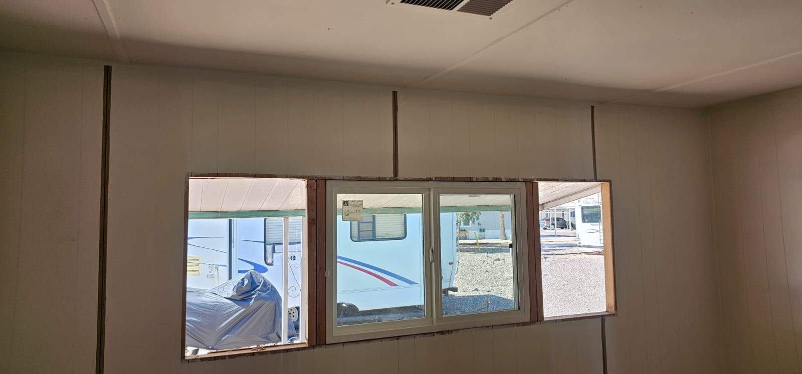 Rehab in process by Mobile Home Installations