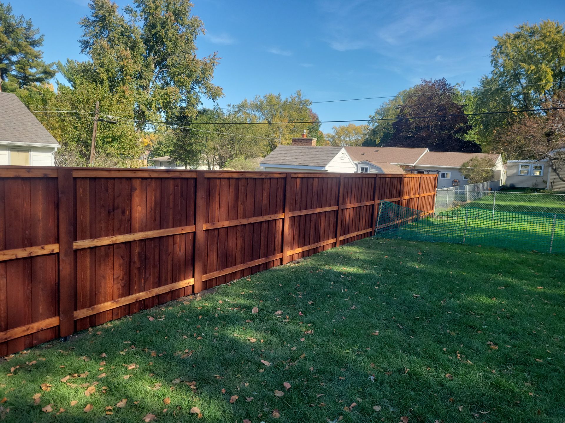 Project in Cedar Falls by Perfect Picket Fence and Stain