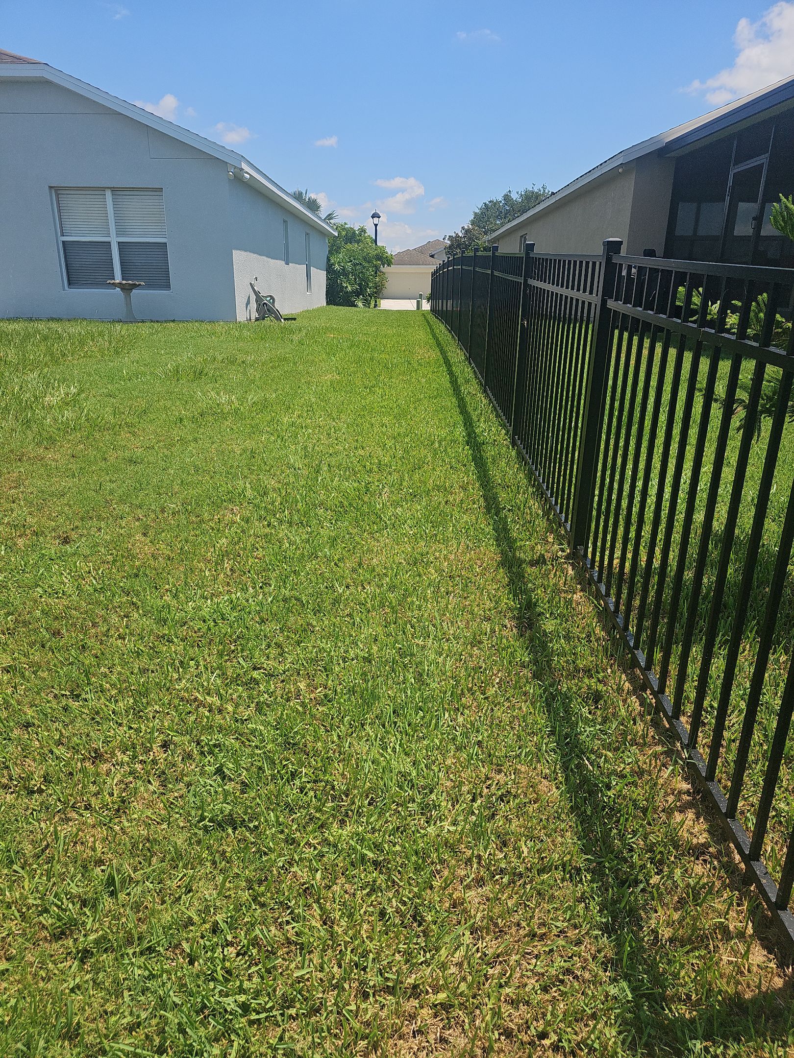 Aluminum Fence Installation using 3 Rail Aluminum Fence by Asap fence and gates, LLC