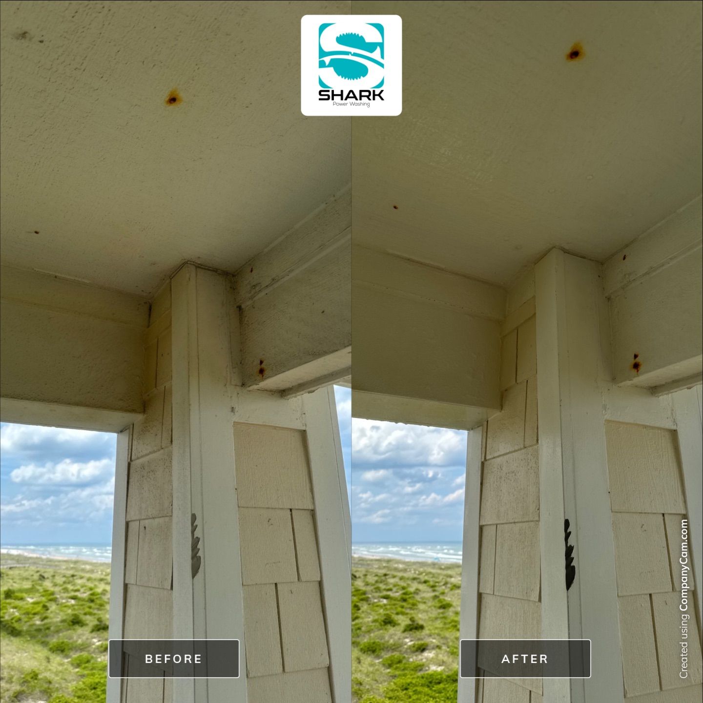 House Washing in Wrightsville Beach by Shark Power Washing