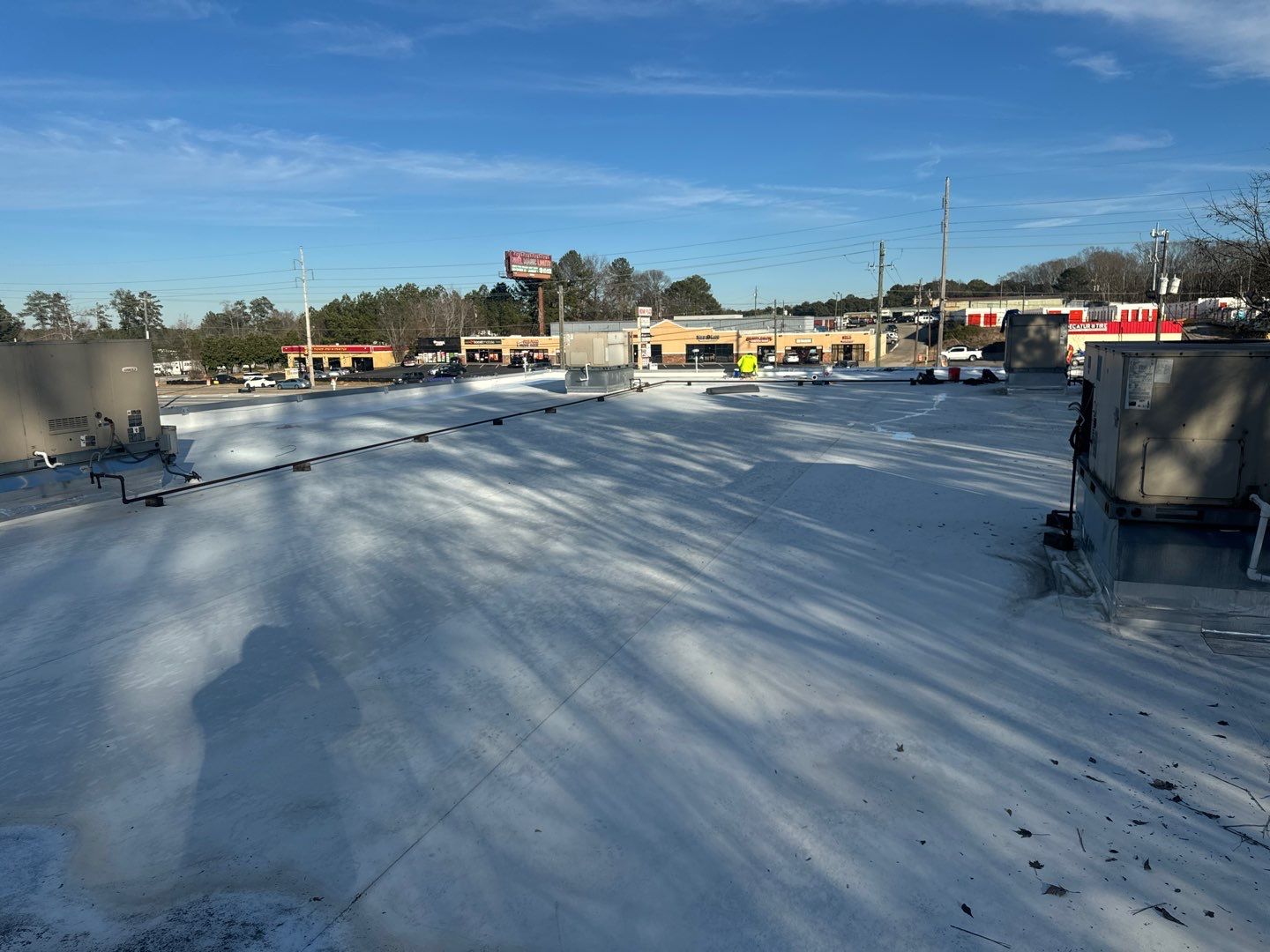 Commercial Roofing Repair using GAF EVERGUARD TPO 60 Mil by Mosaic Roofing Company