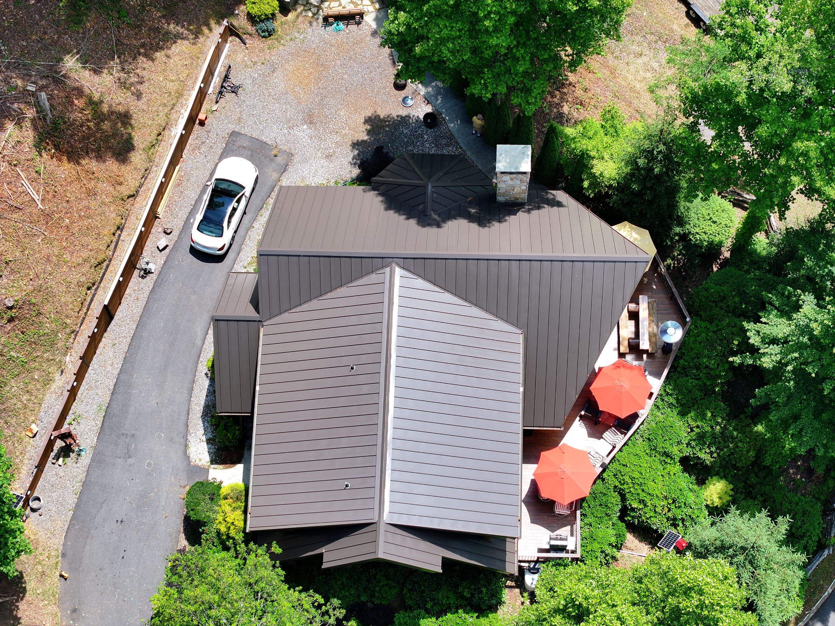 Burnished Slate Standing Seam by Omnia Roofing