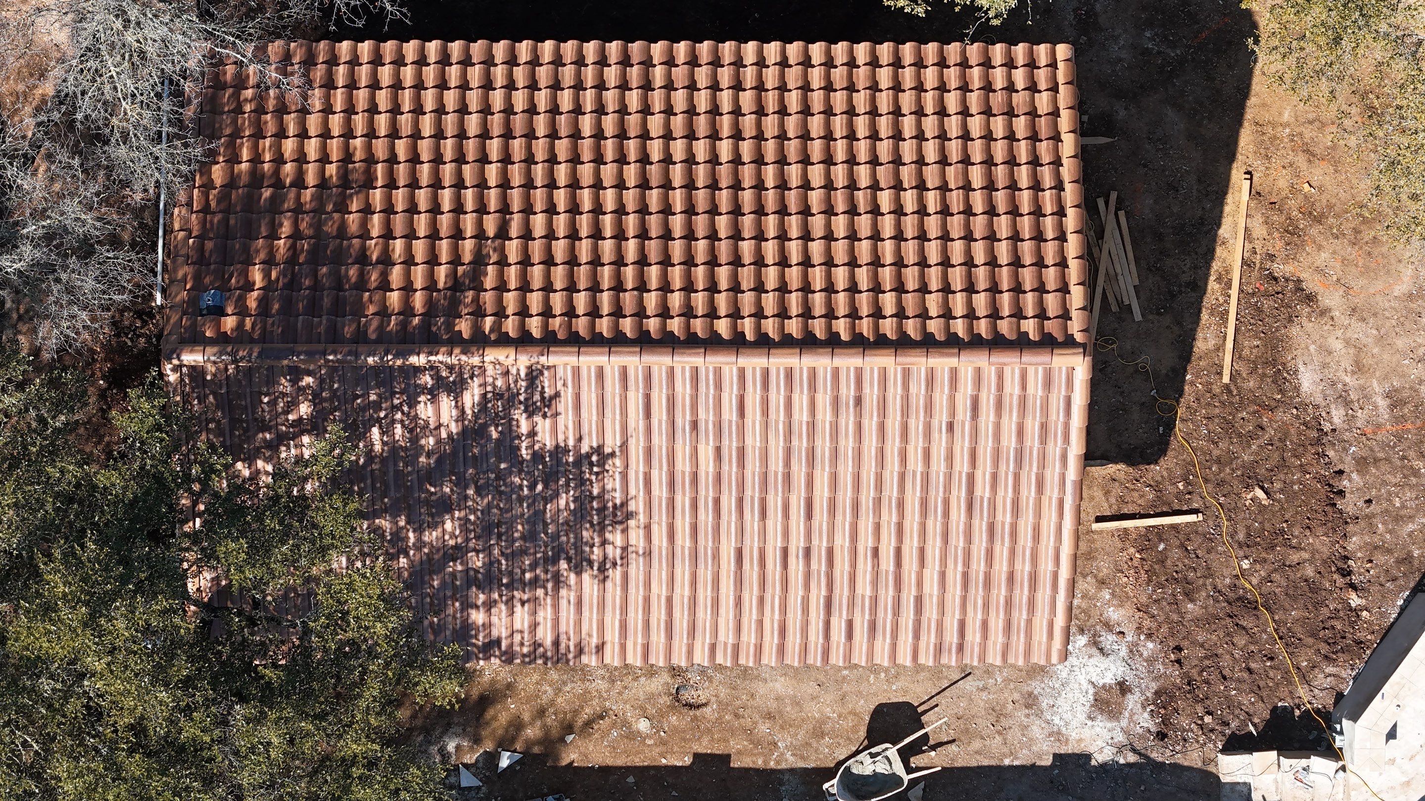 Residential Roofing Installation using Claymex Tiles by Lightning Exteriors