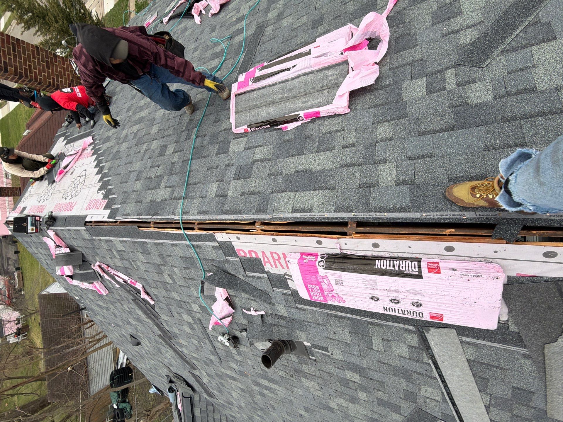 Roof Replacement using Owens Corning Duration by 180 Contractors