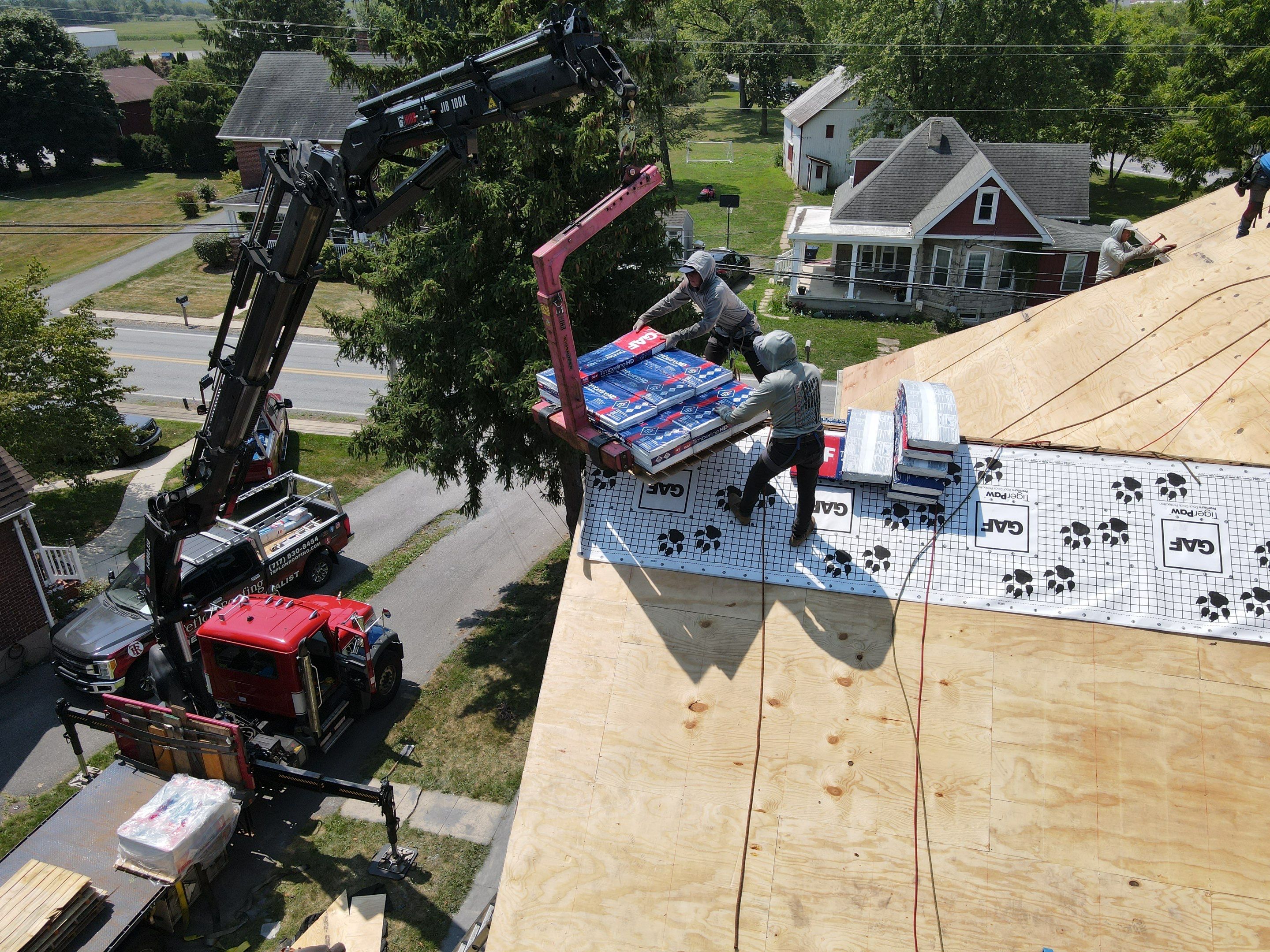 Slate Roof Removal  by Teflon Roofing