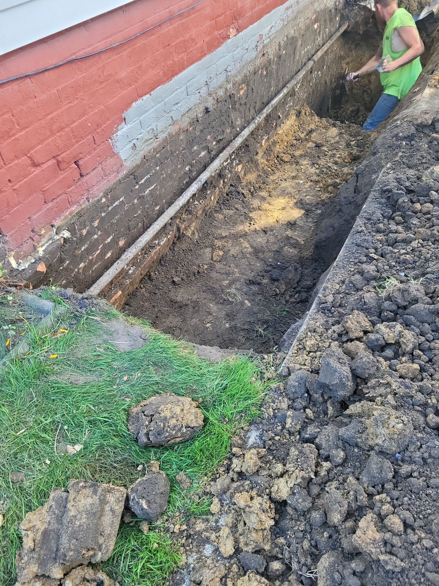 Exterior Deep Waterproofing System by Toledo Basement Repair