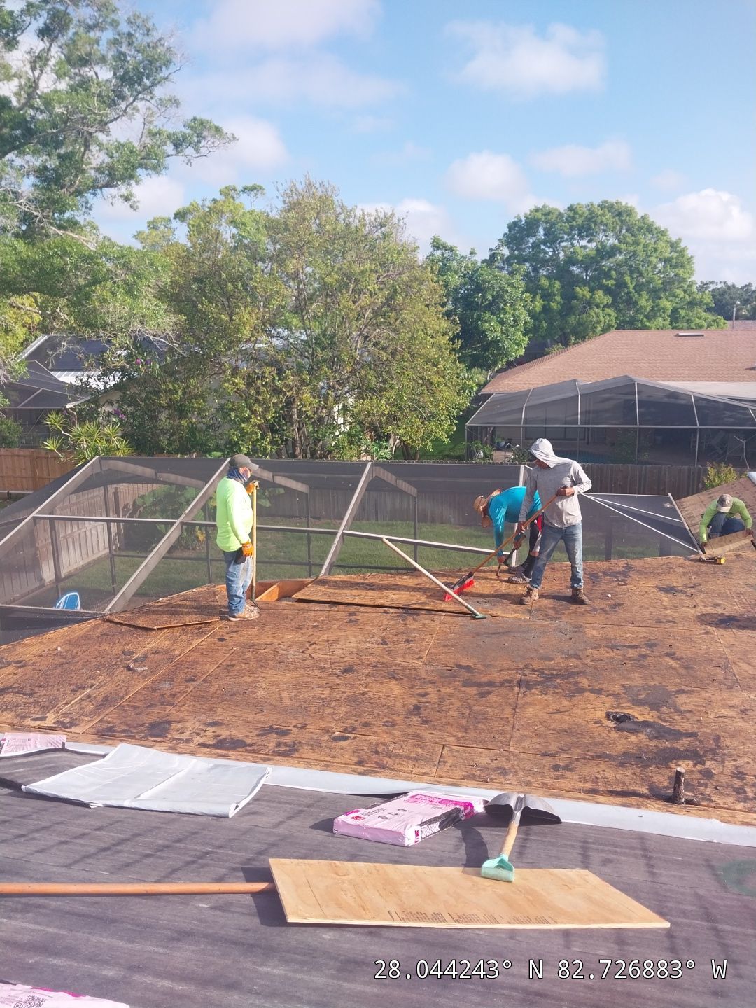 Project in Clearwater 33761 by Mitchell Roofing Company LLC