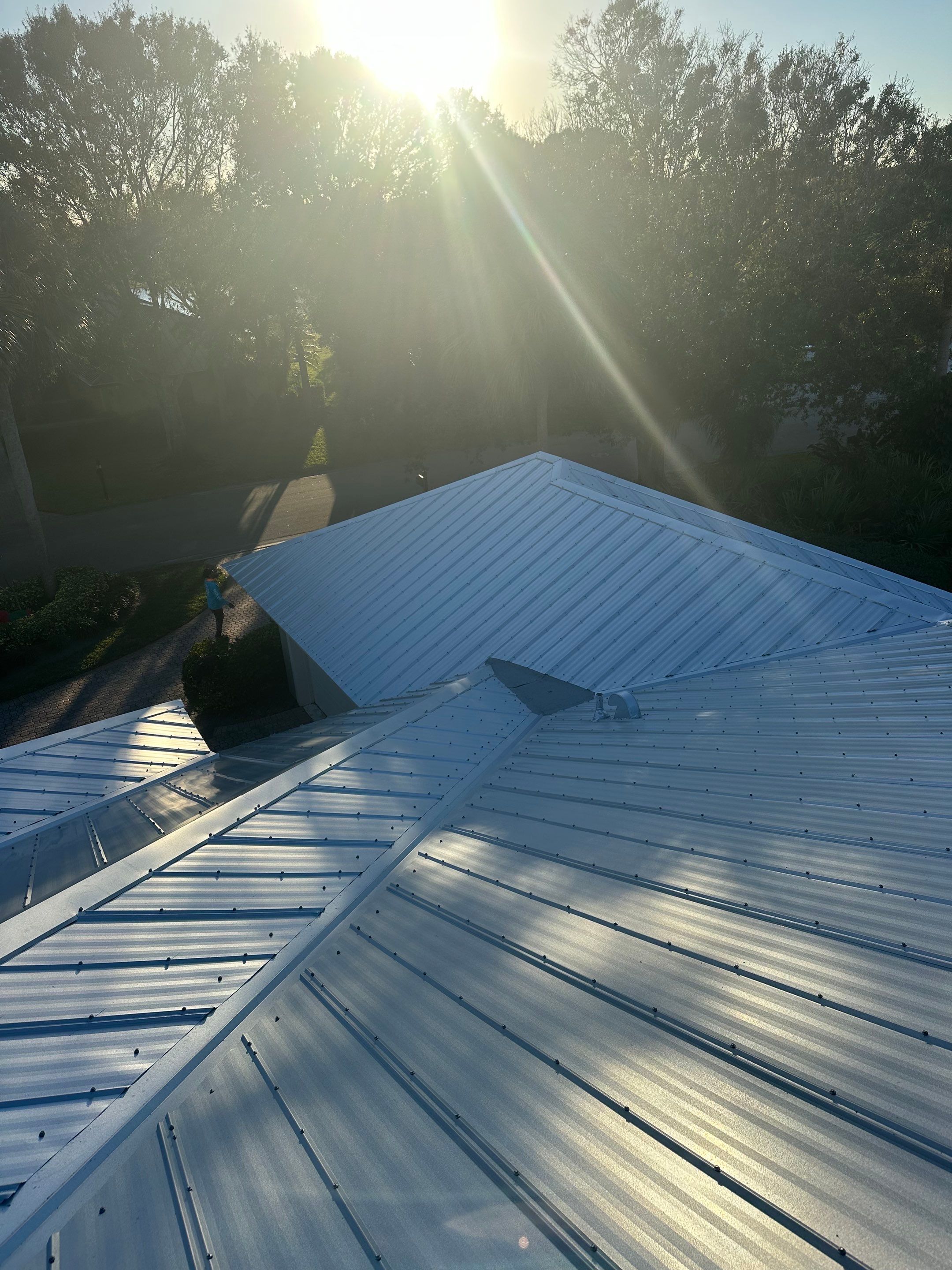 5-V Crimp Metal Roof Replacement by Sailfish Roofing
